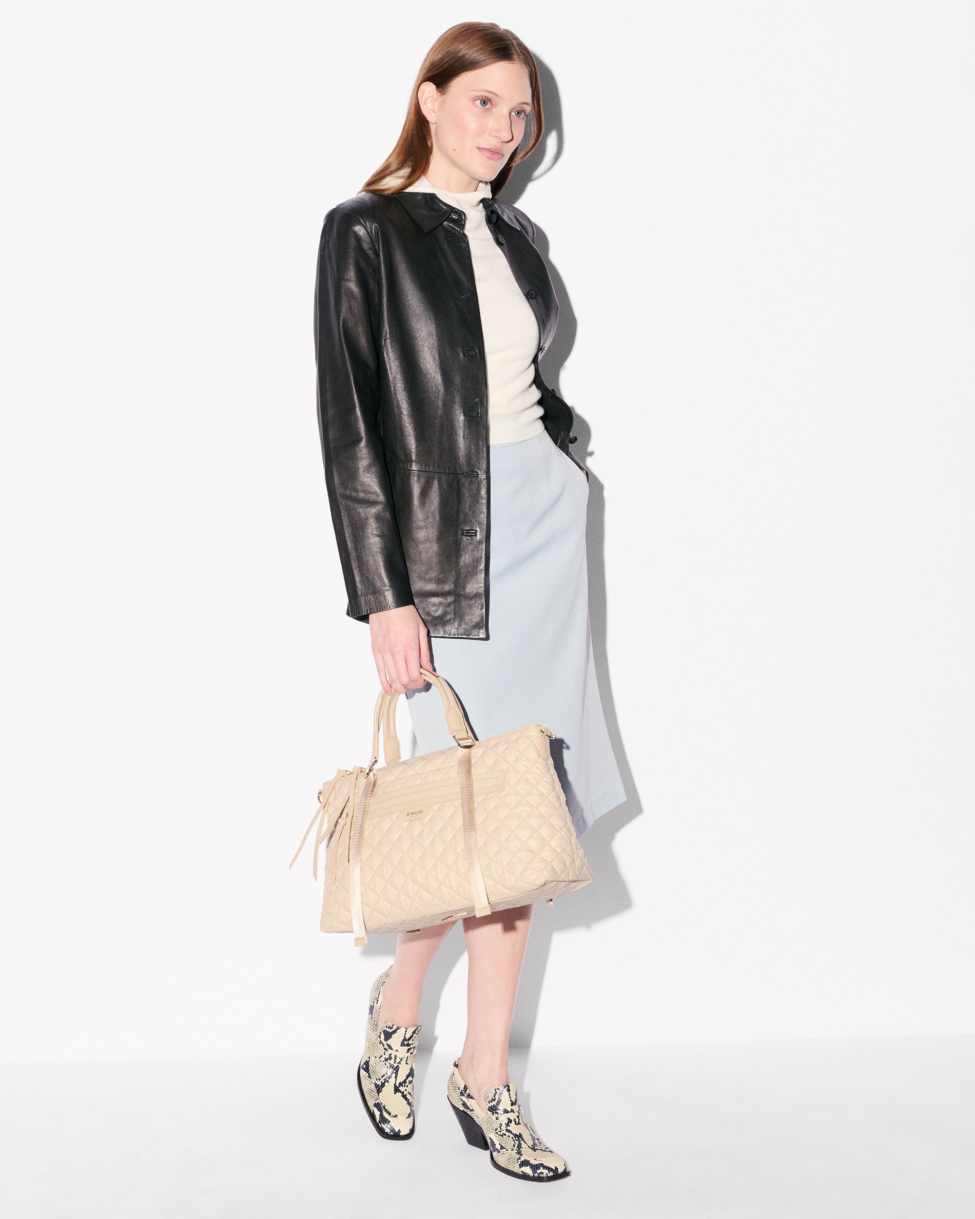 Sand Medium Park Satchel - Image 5