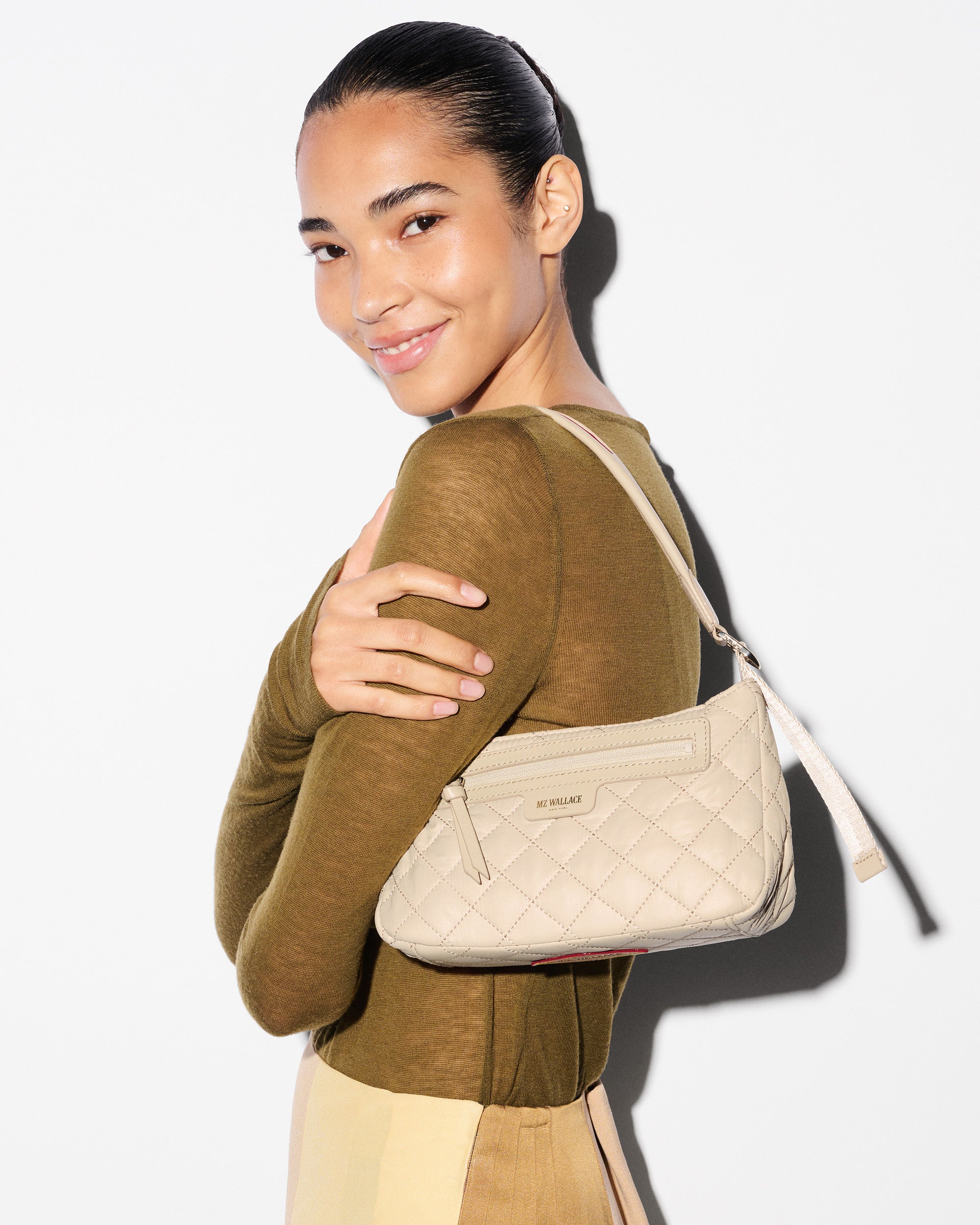 Sand Small Park Shoulder Bag - Image 2