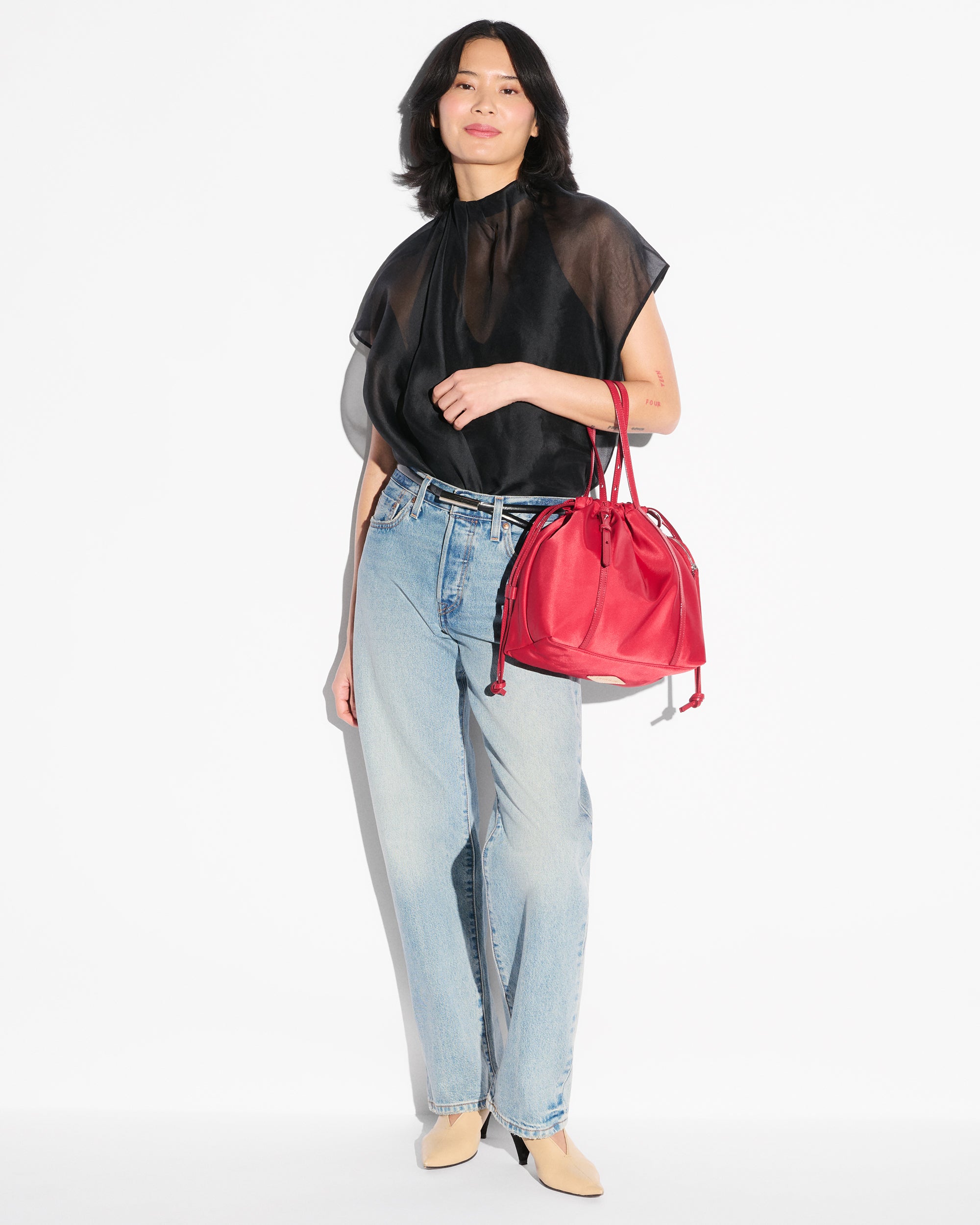 Red Apple Small Waverly Tote - Image 2