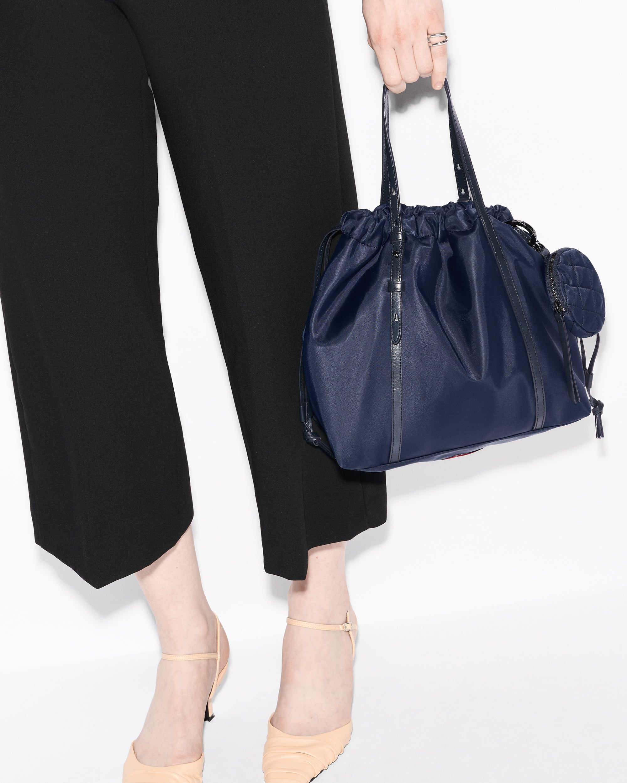 Navy Small Waverly Tote - Image 5