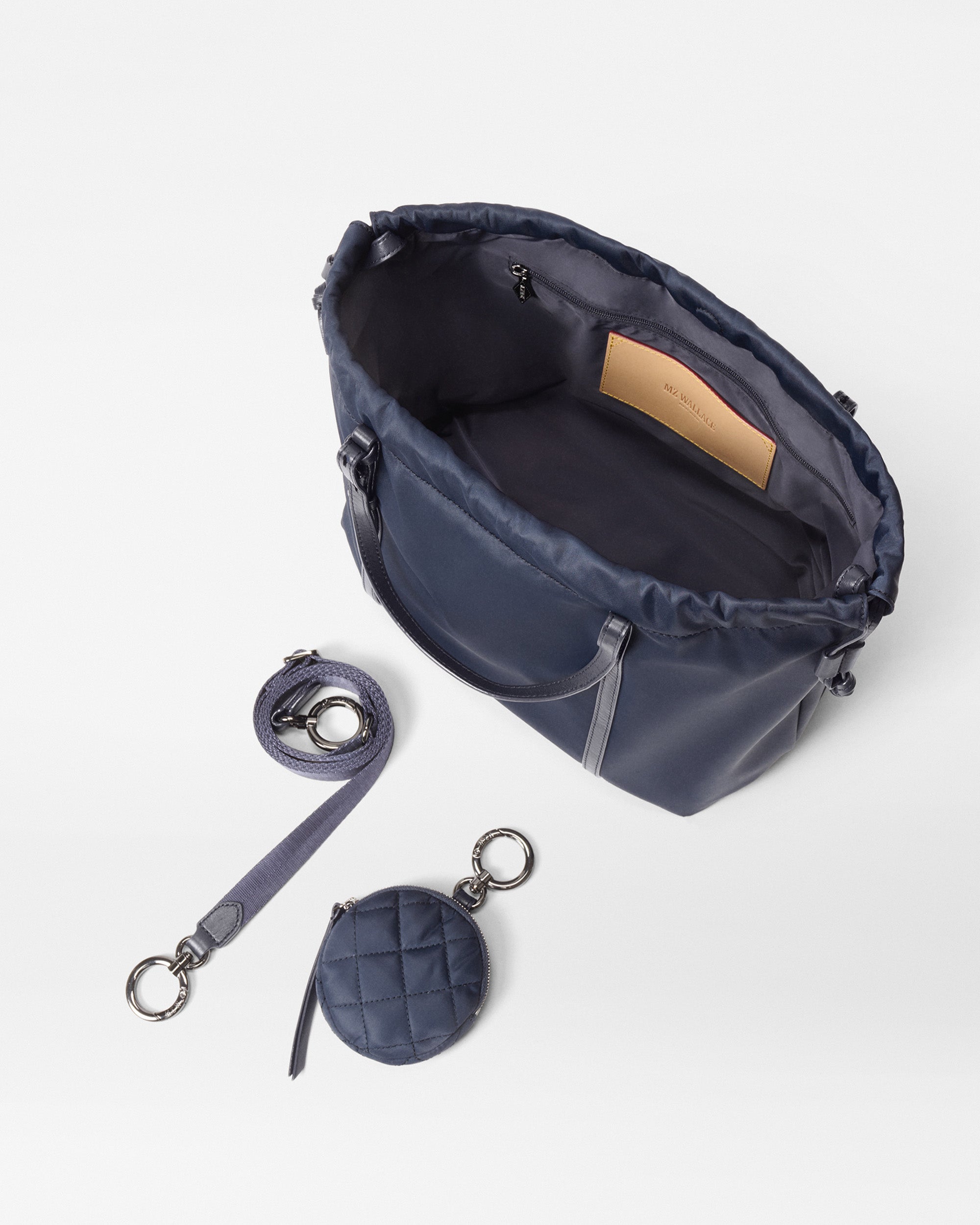 Navy Small Waverly Tote - Image 4