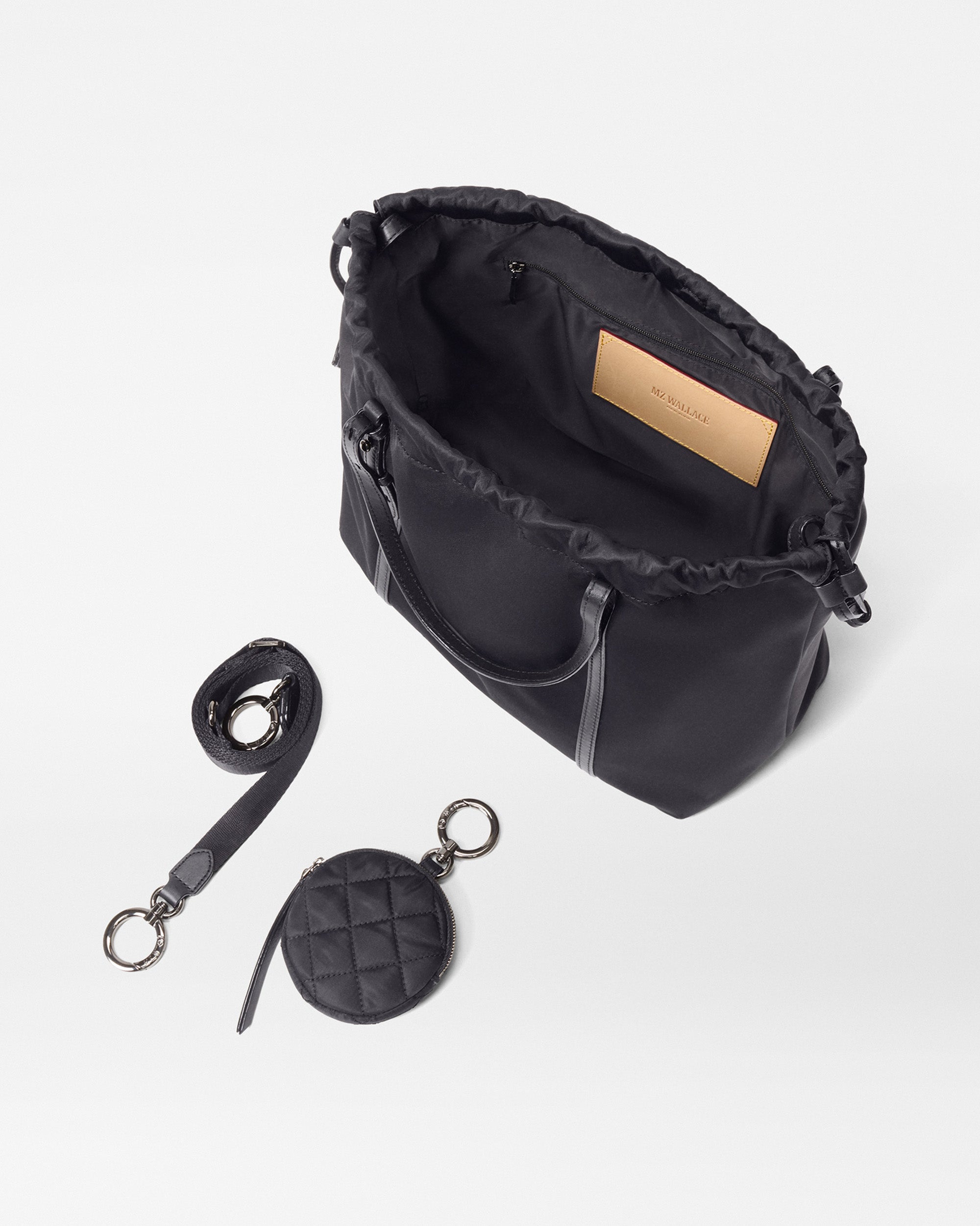 Black Small Waverly Tote - Image 4