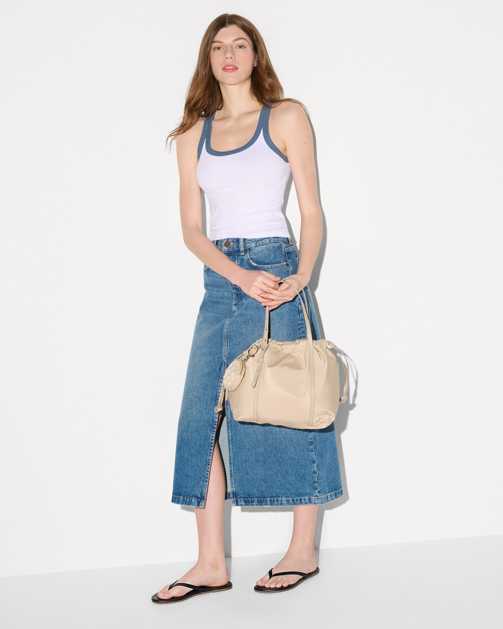 Sand Small Waverly Tote - Image 6