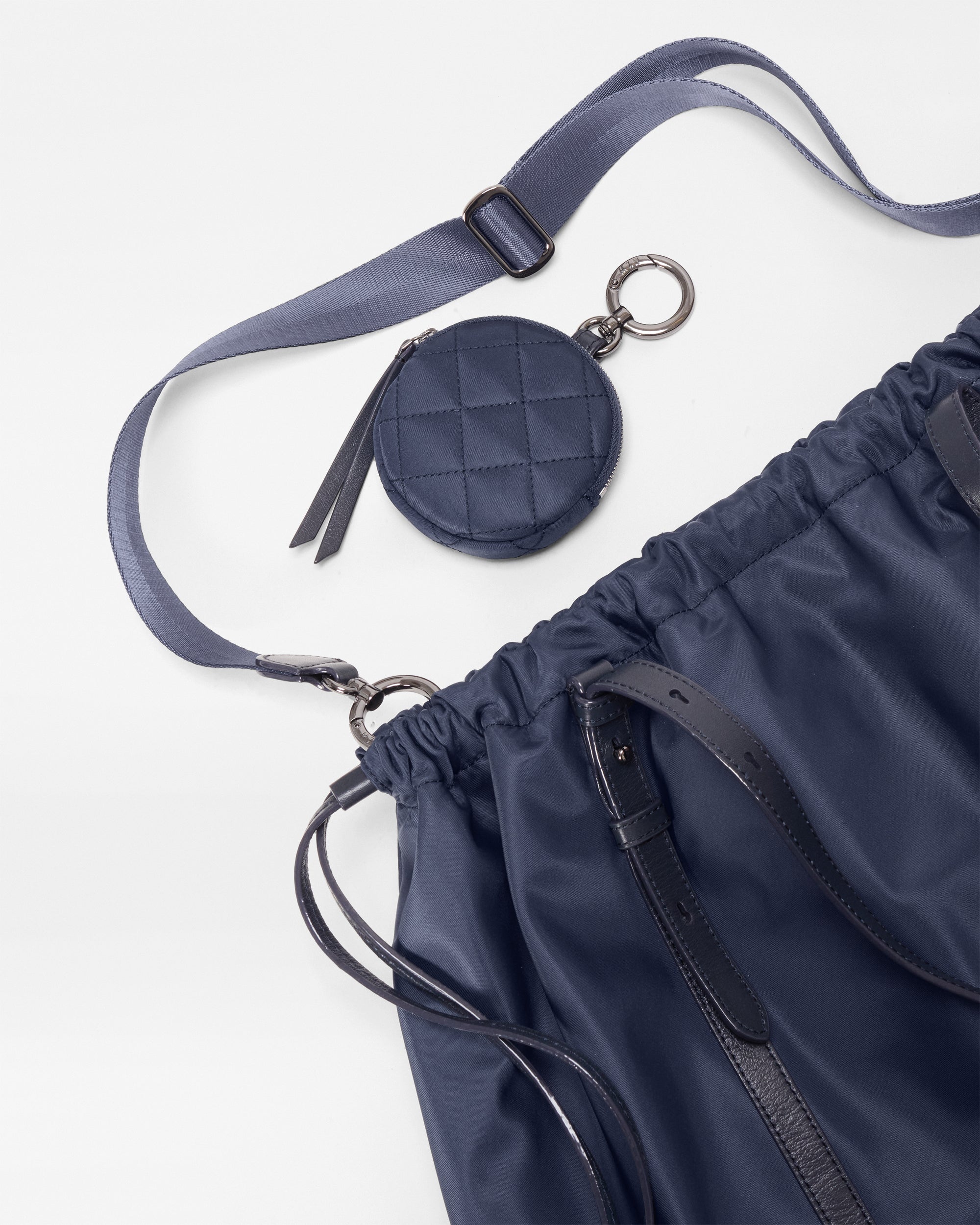 Navy Large Waverly Tote - Image 5