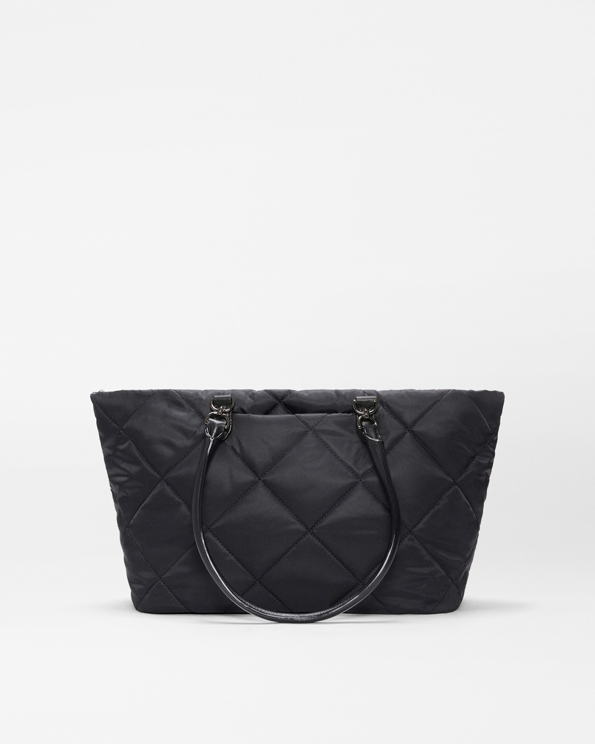 Black Medium Madison E/W Tote - Image 4