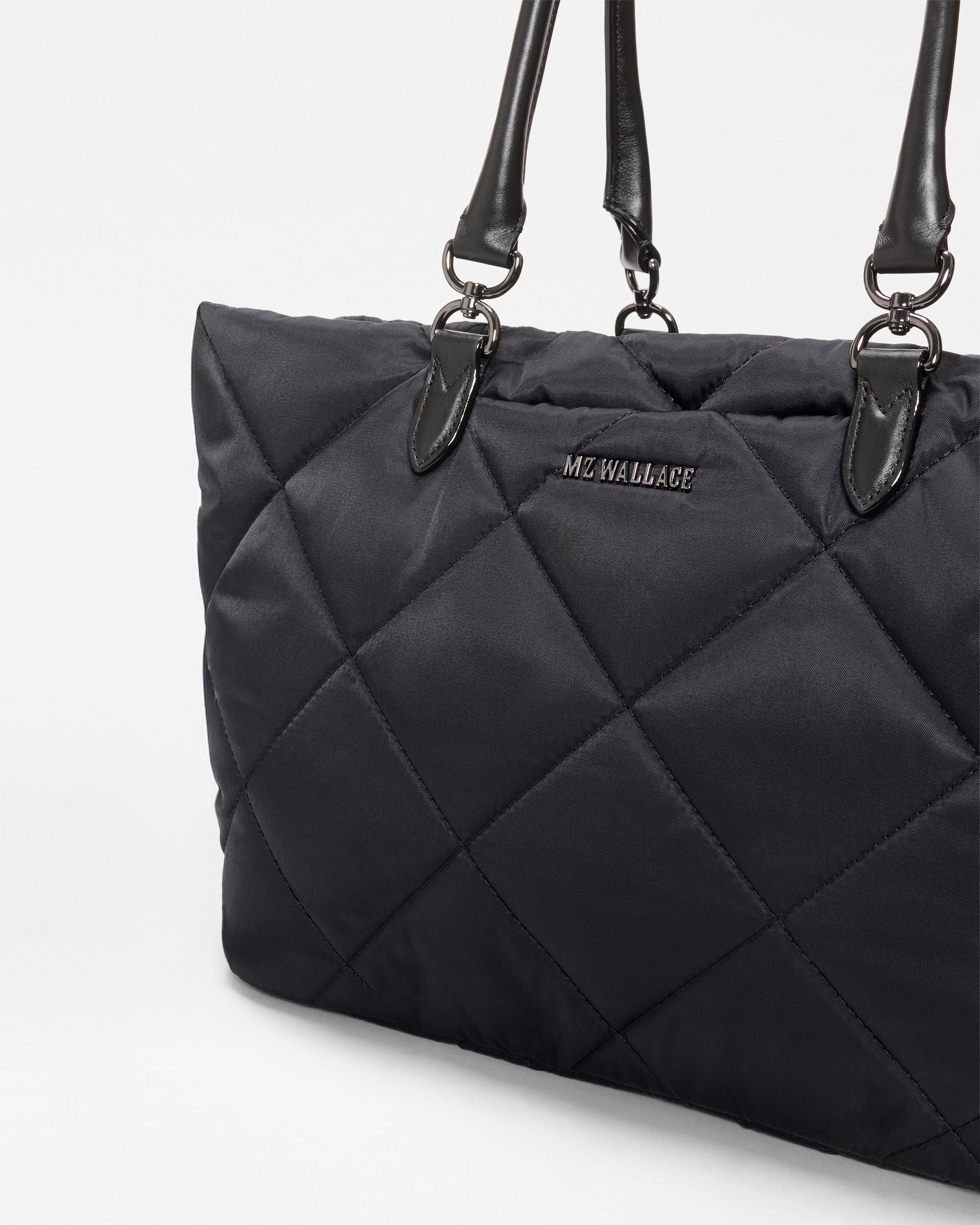 Black Medium Madison E/W Tote - Image 3