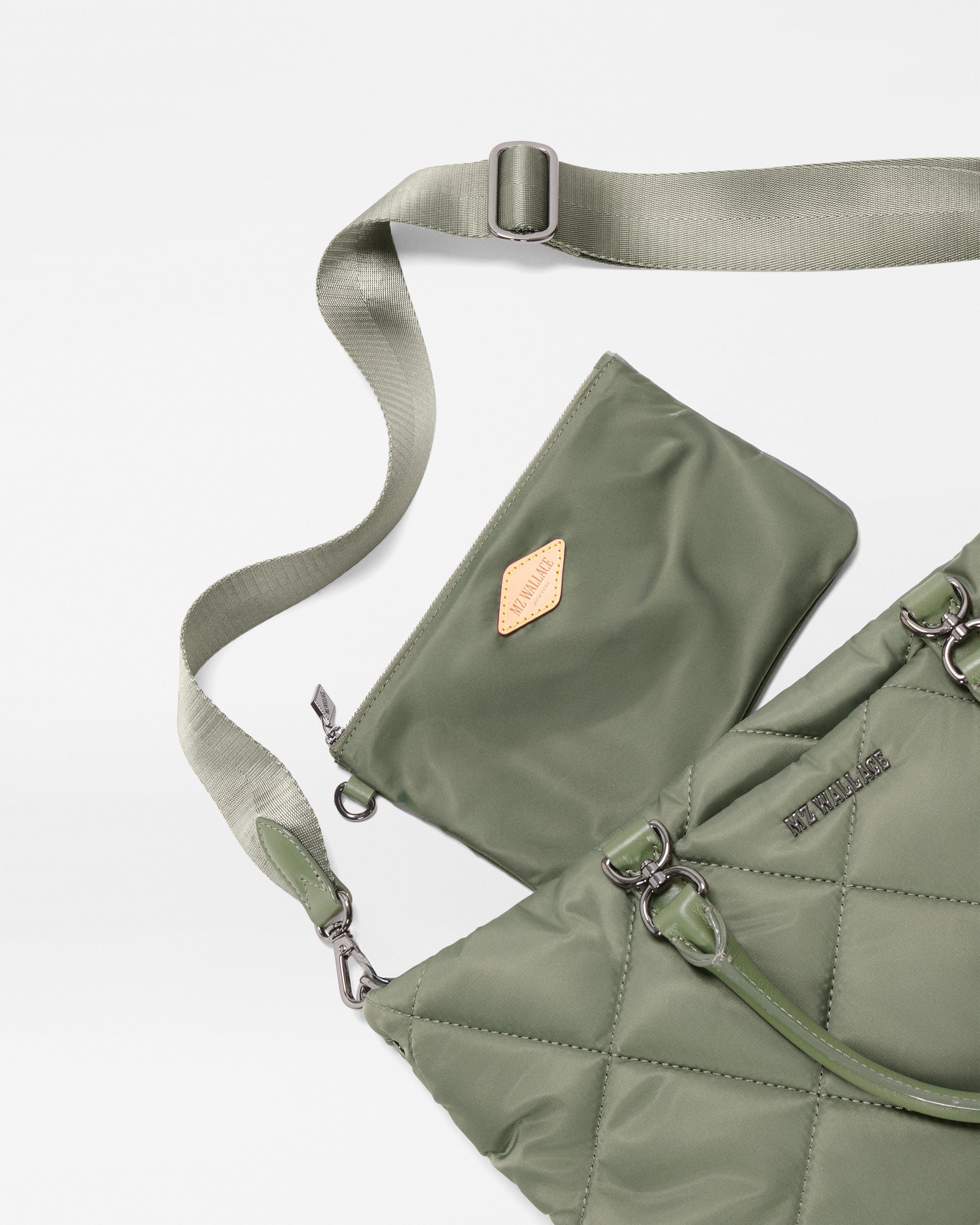 Agave Green Small Madison E/W Tote - Image 5