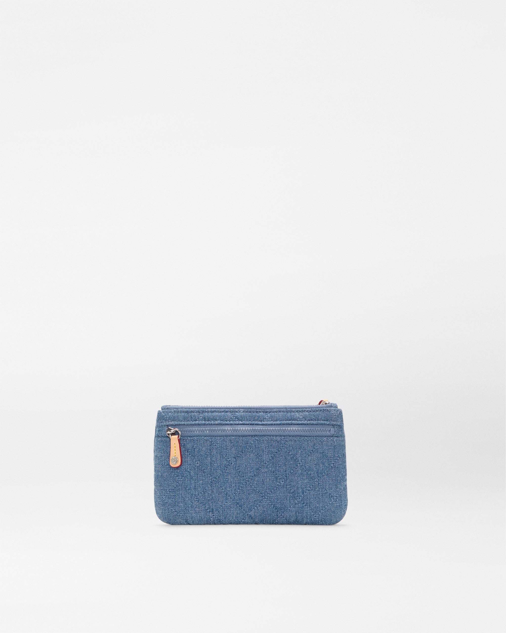 True Blue Denim Flat Metro Wristlet - Image 3