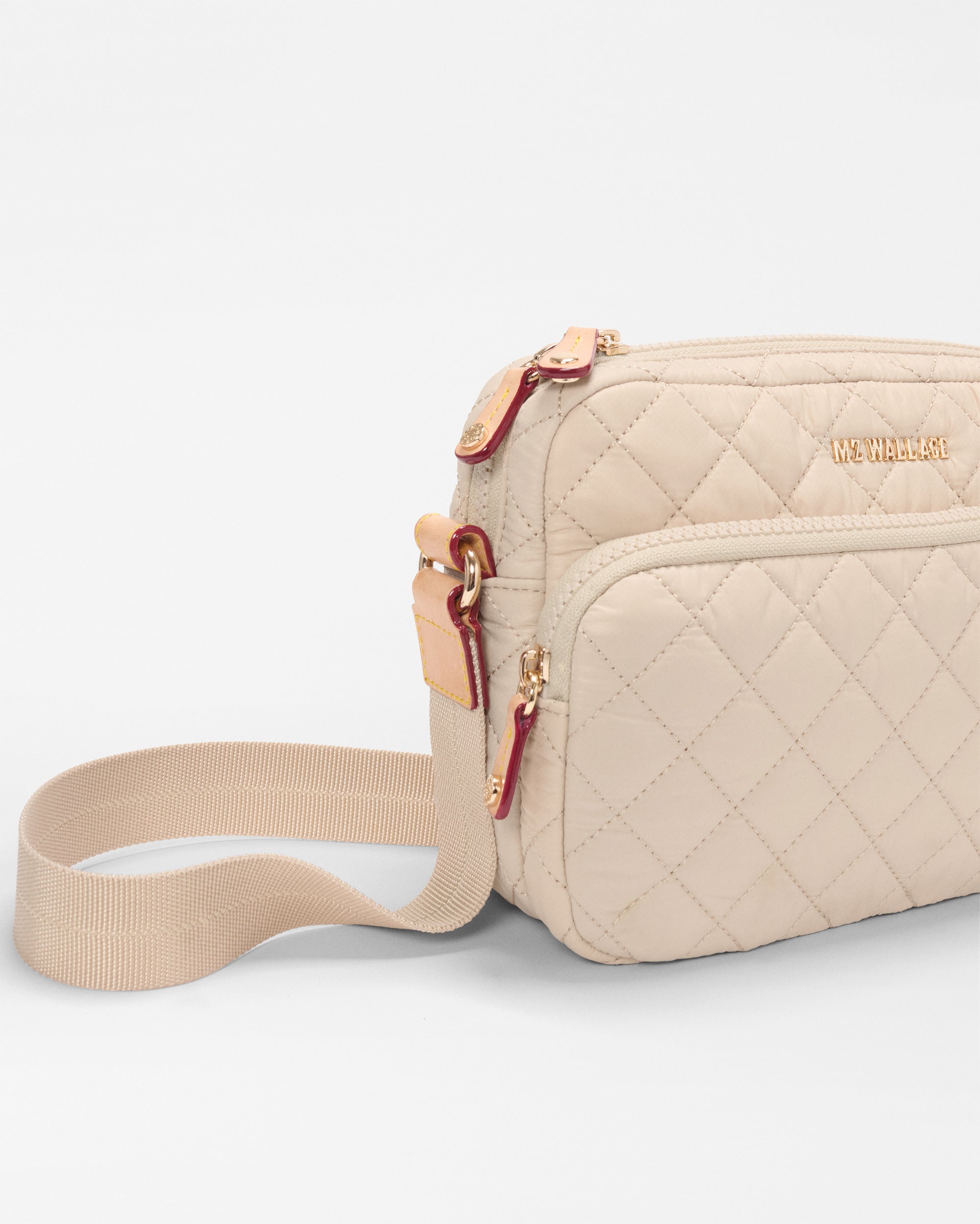 Sand Small Metro Camera Crossbody Bag - Image 4