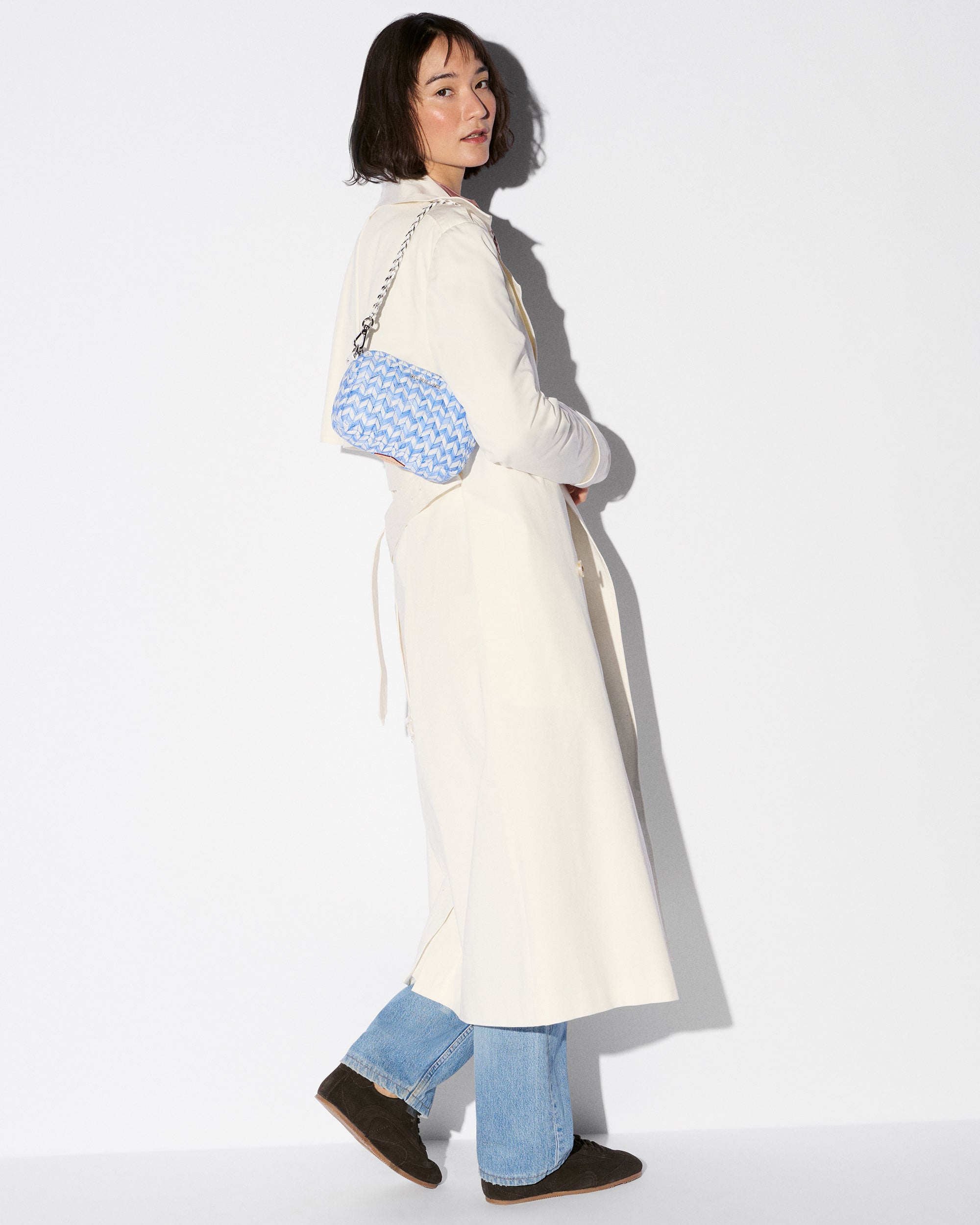 Porcelain Blue/Komon Mini Crosby Crossbody - Image 6