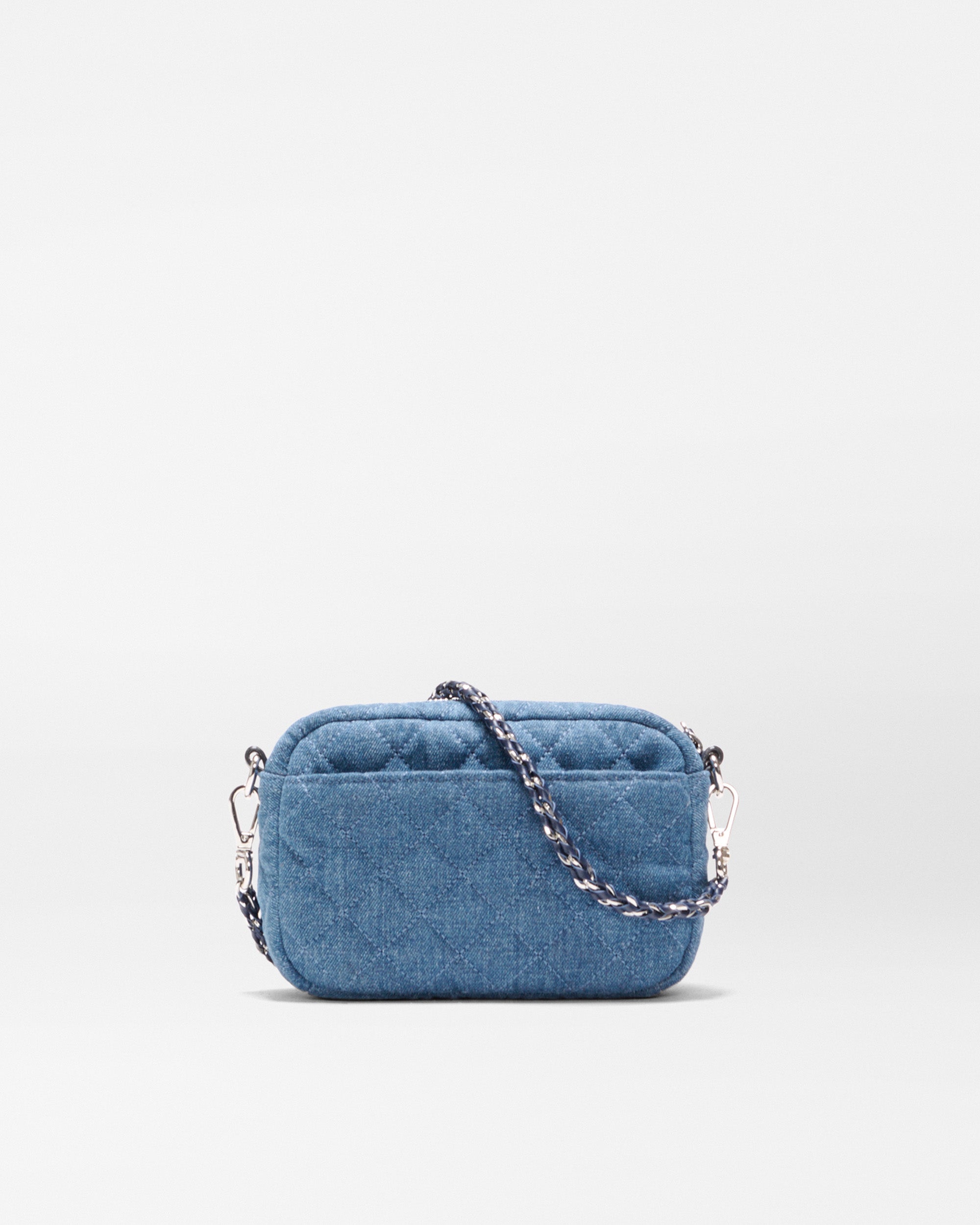 True Blue Denim Mini Crosby Crossbody - Image 3