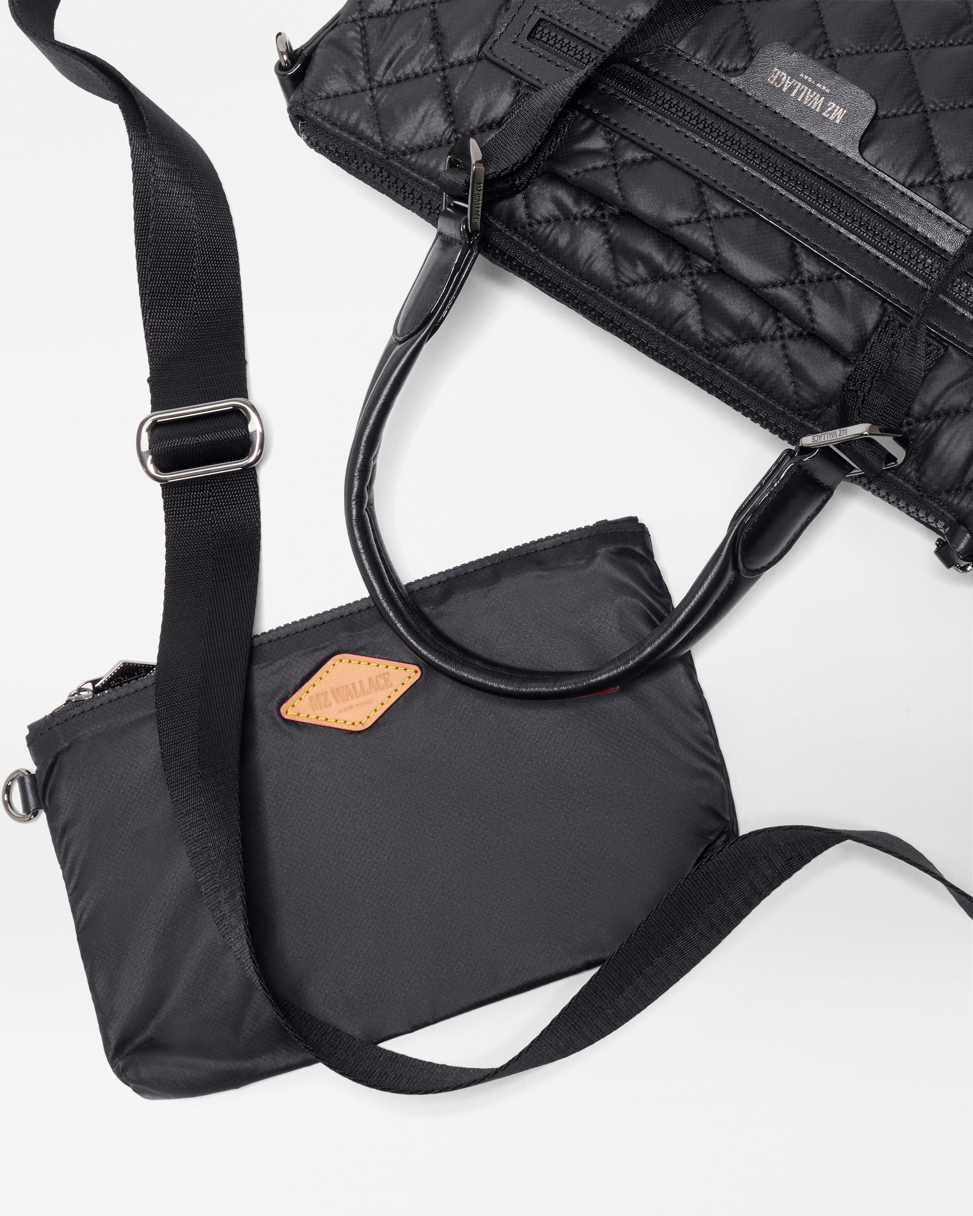 Black Small Park Satchel - Image 7