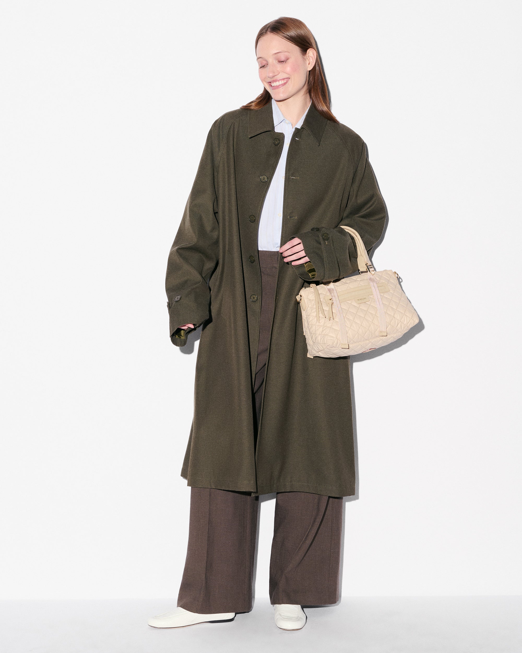 Buff Small Park Satchel - Image 6