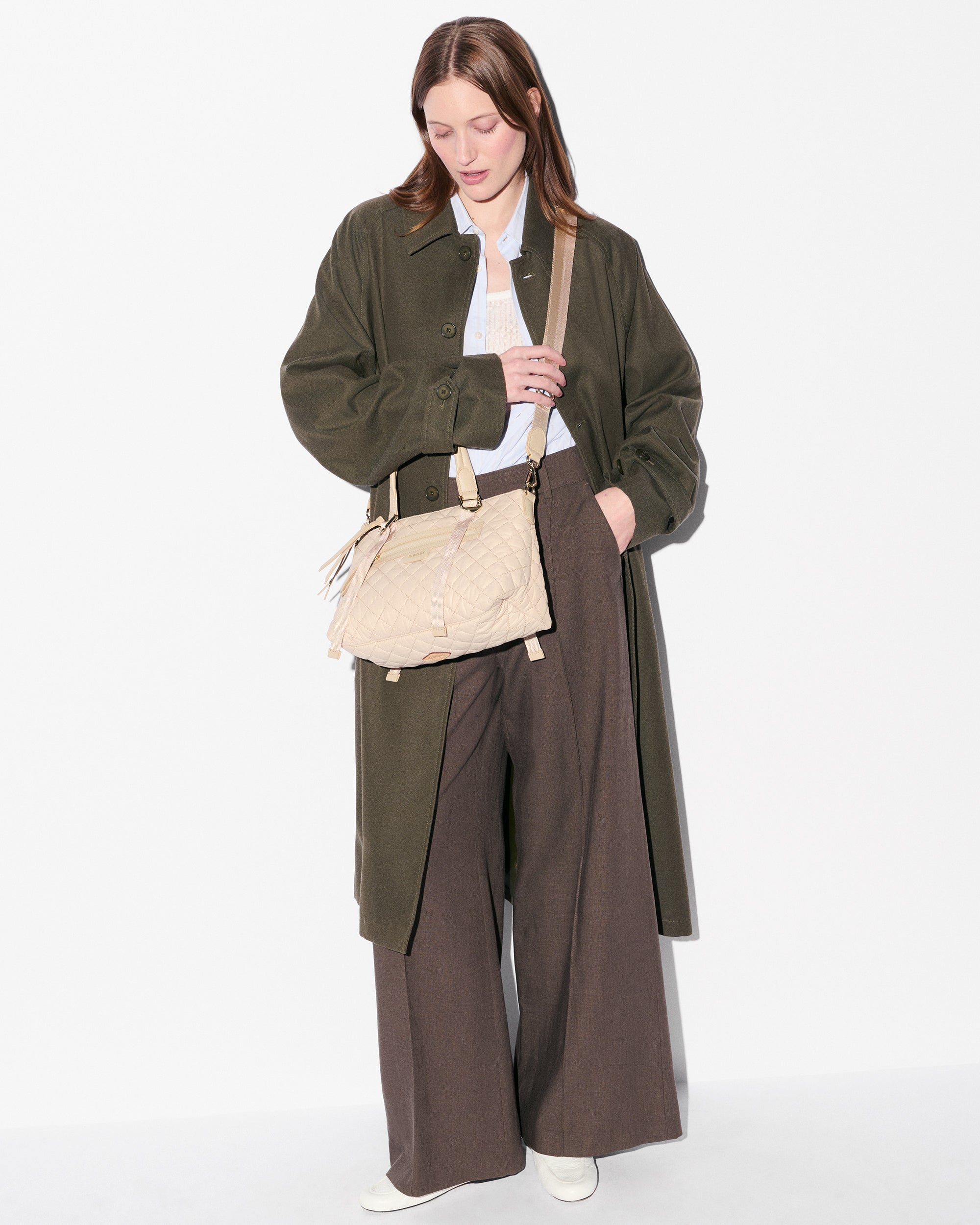 Buff Small Park Satchel - Image 2