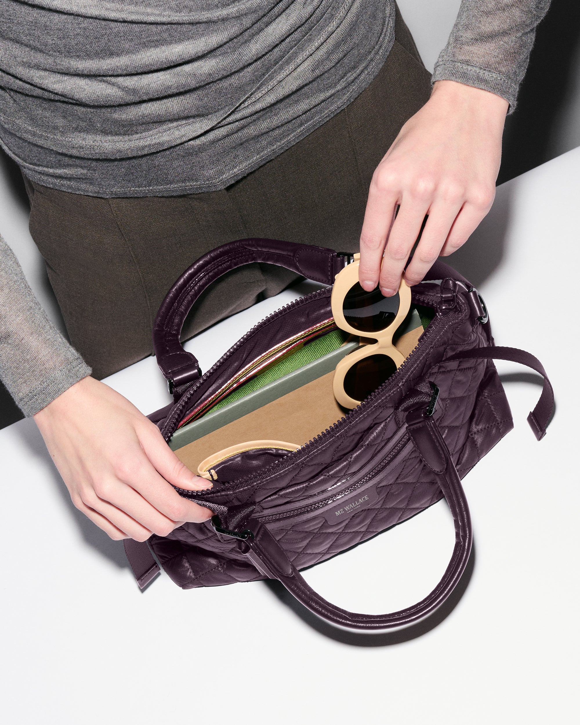 Raisin Small Park Satchel - Image 7
