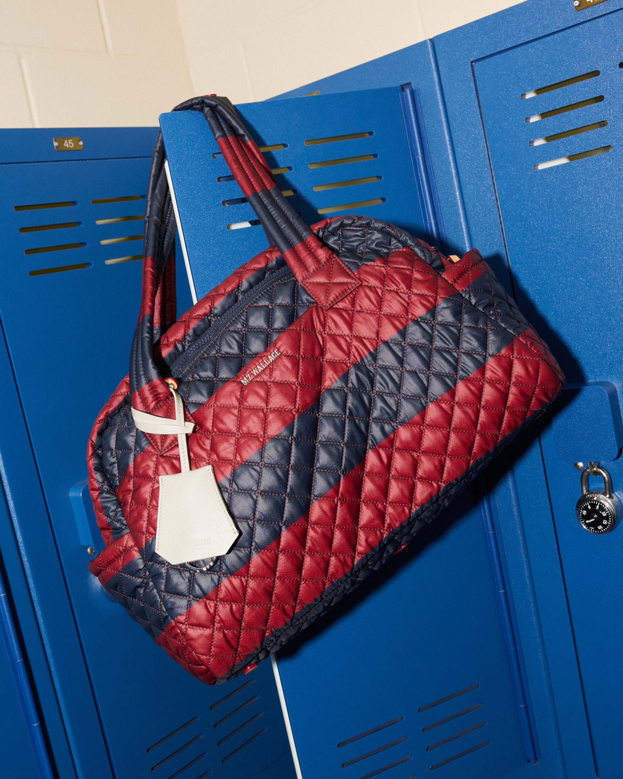 Rugby Stripe Jimmy Deluxe Duffel - Image 4