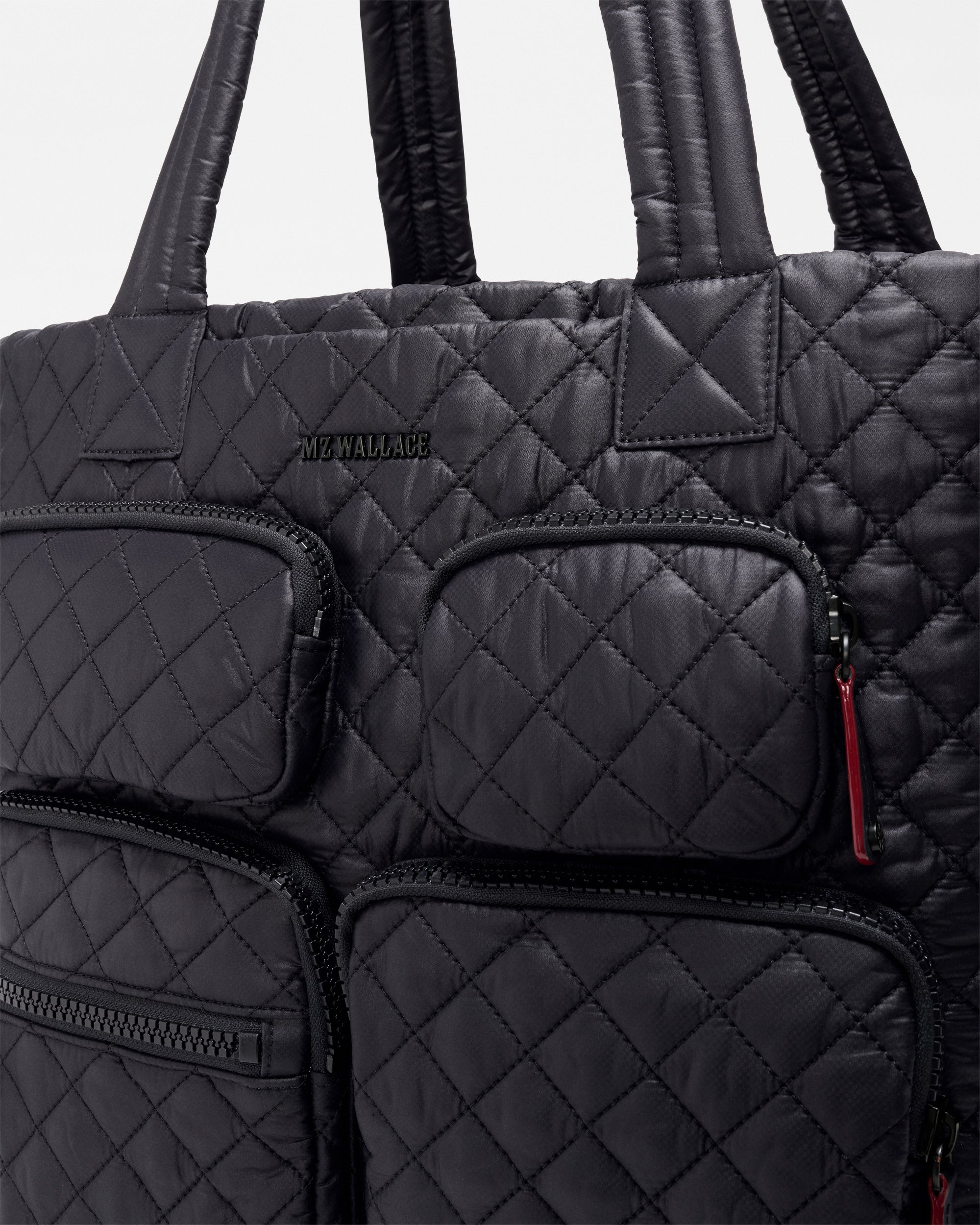 Black Large Metro Travel Tote - Image 3
