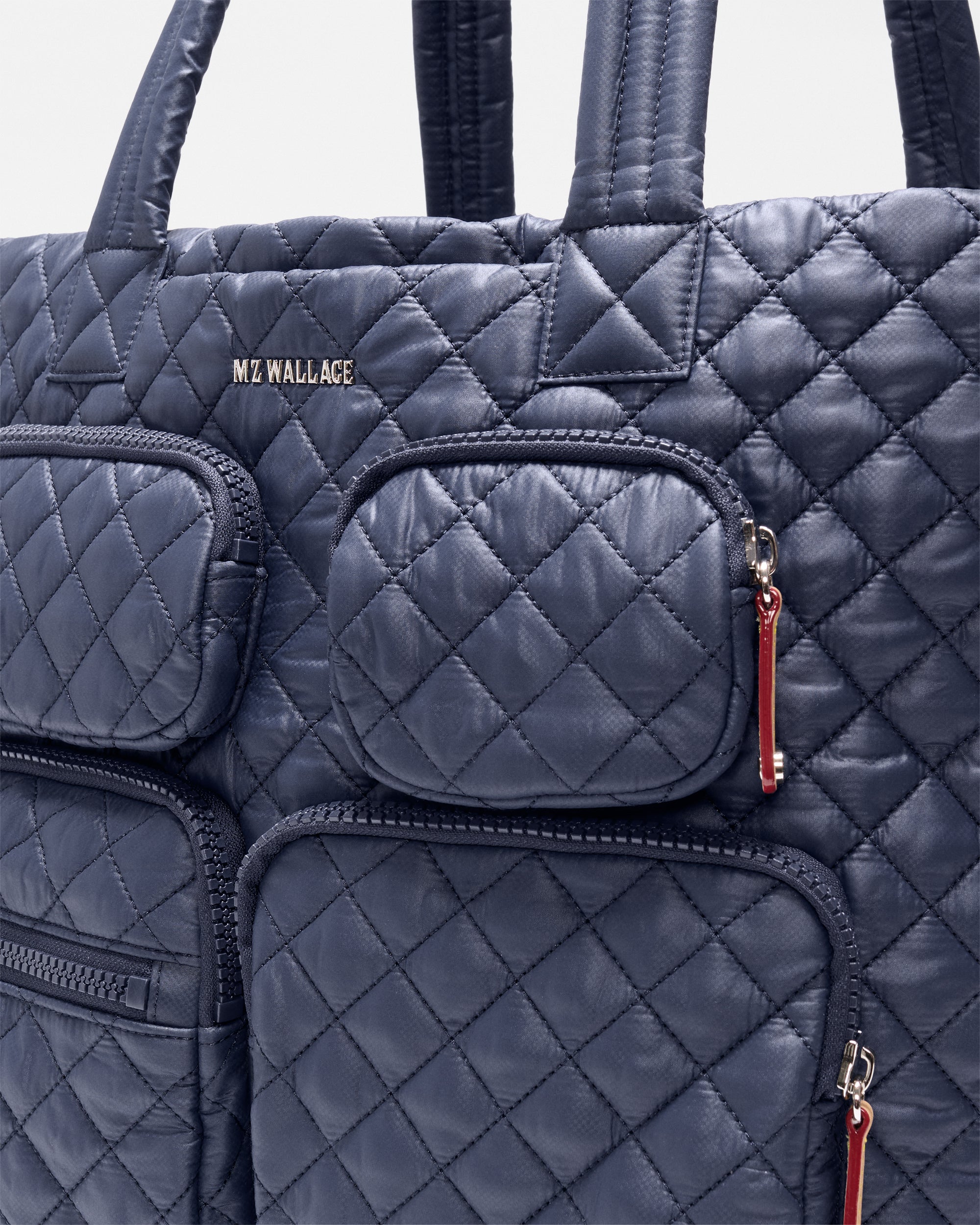 Navy Large Metro Travel Tote - Image 3