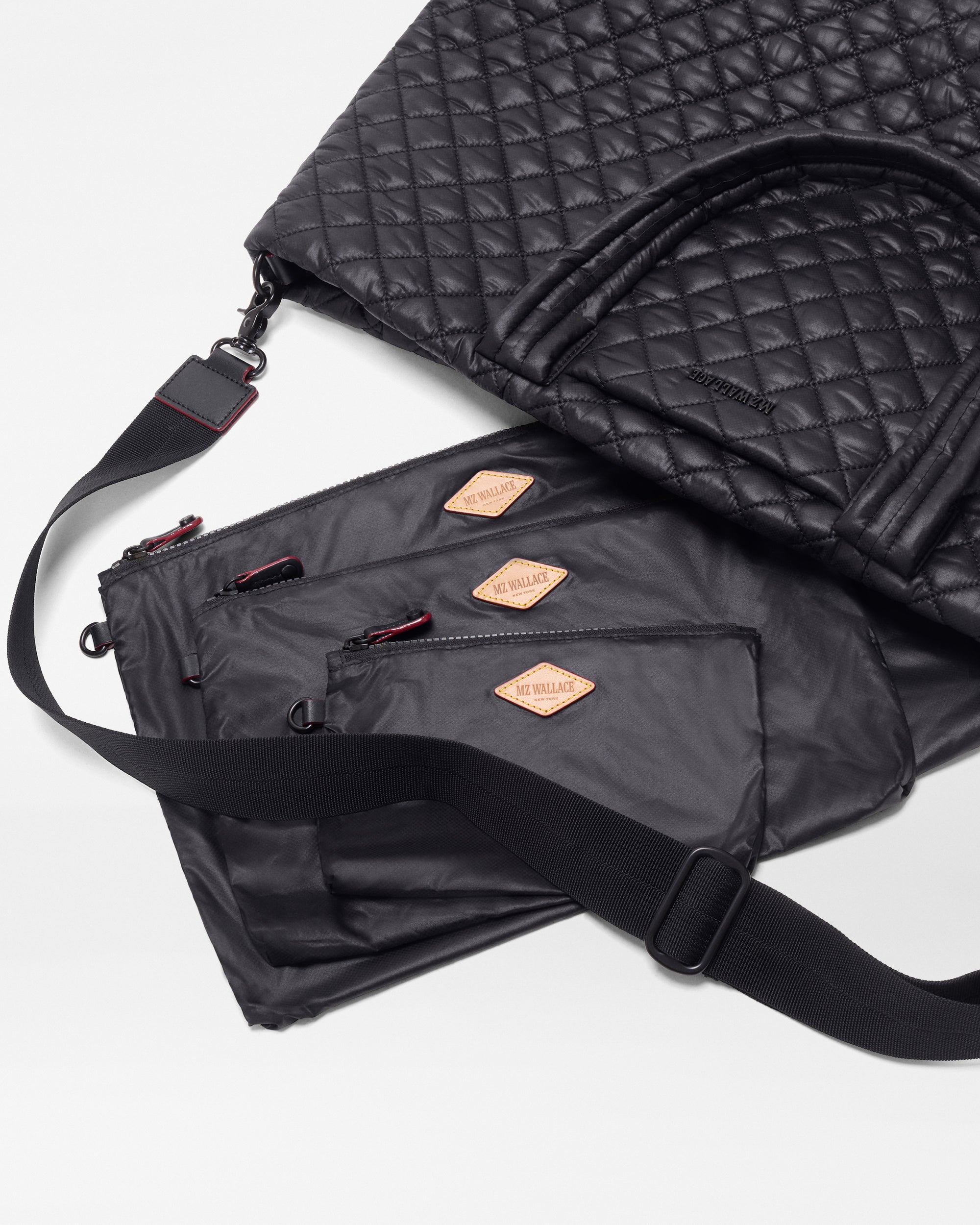 Black Large Metro Tote Deluxe - Image 4