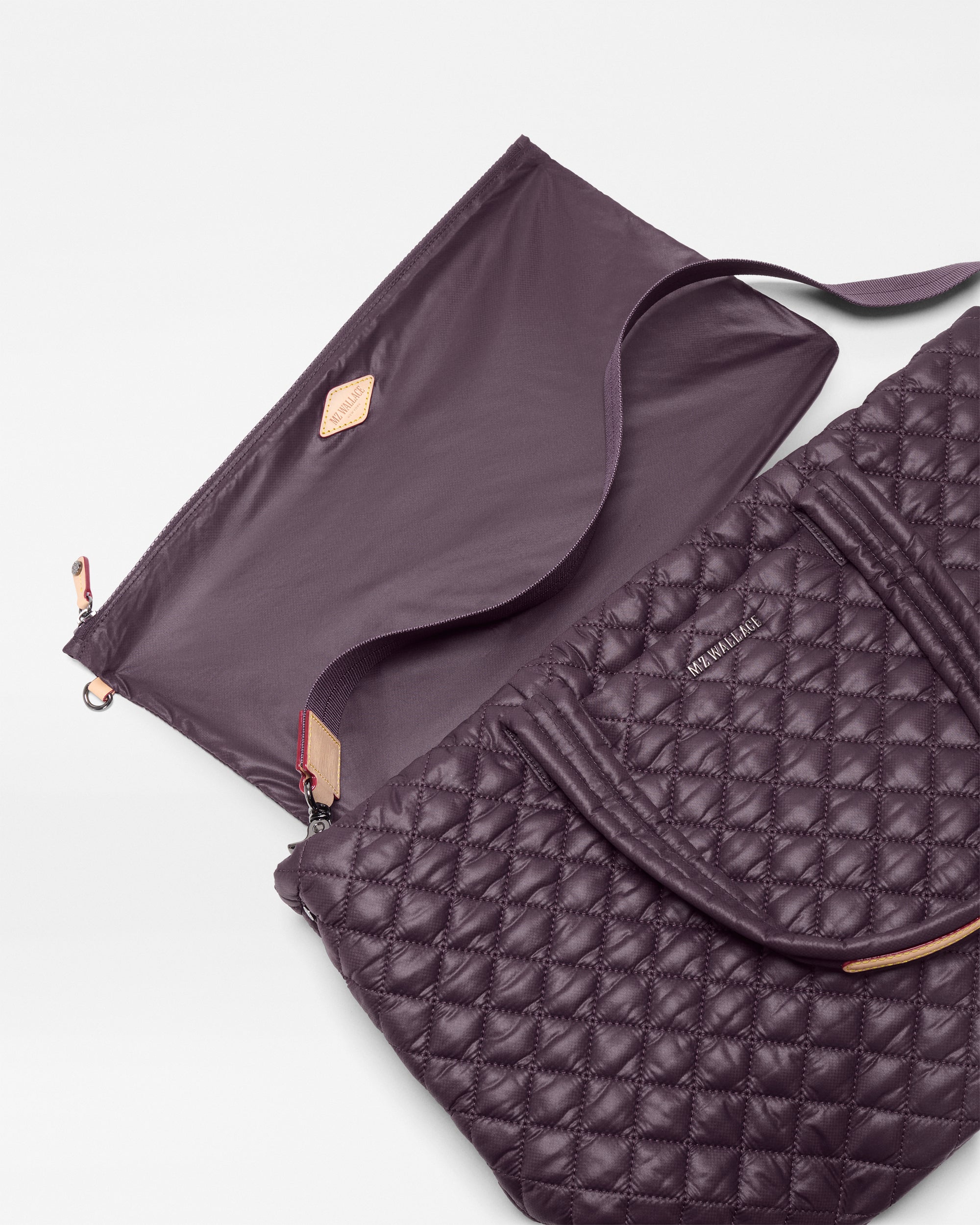 Raisin Medium Metro Tote Deluxe - Image 6