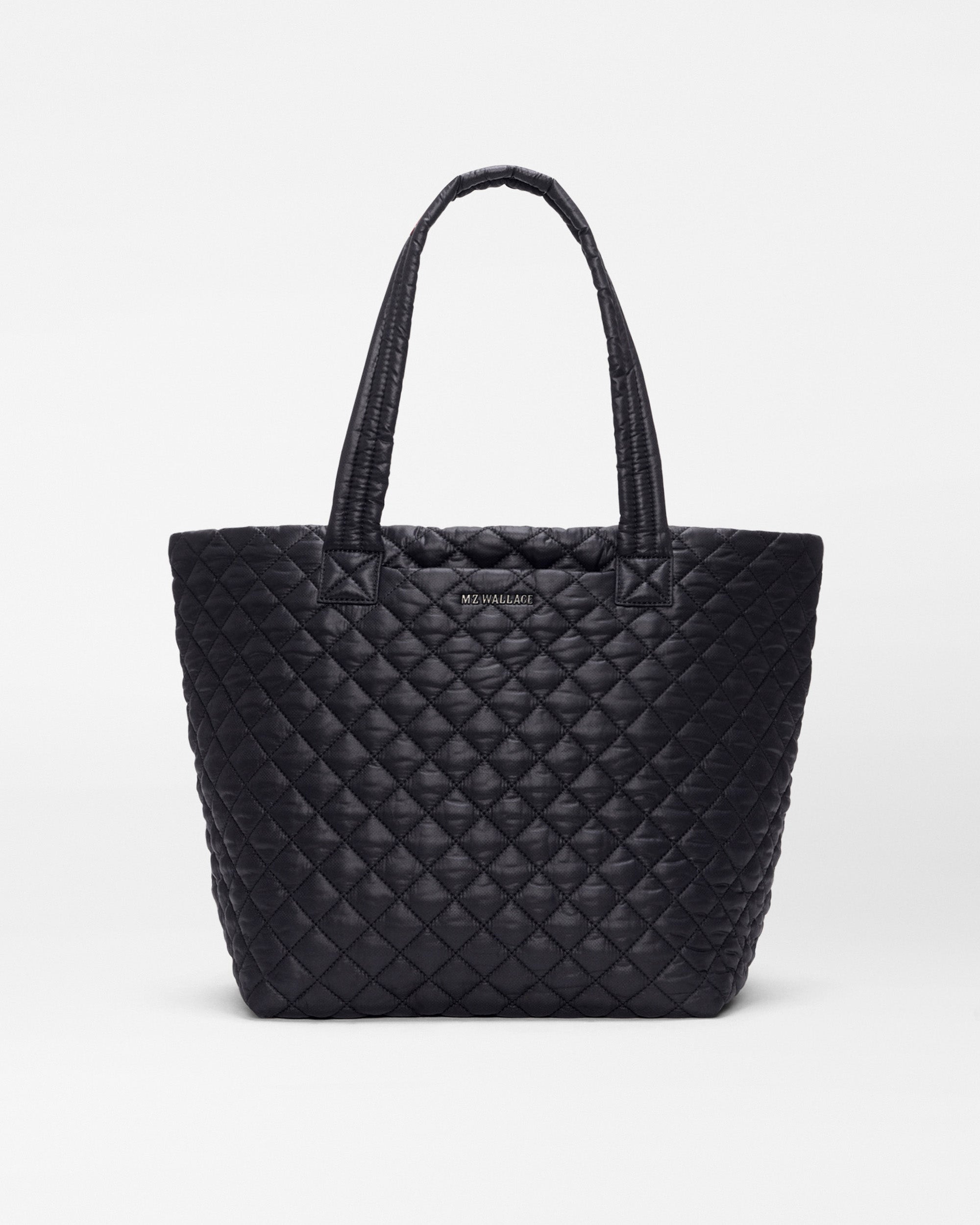Black Medium Metro Tote Deluxe
