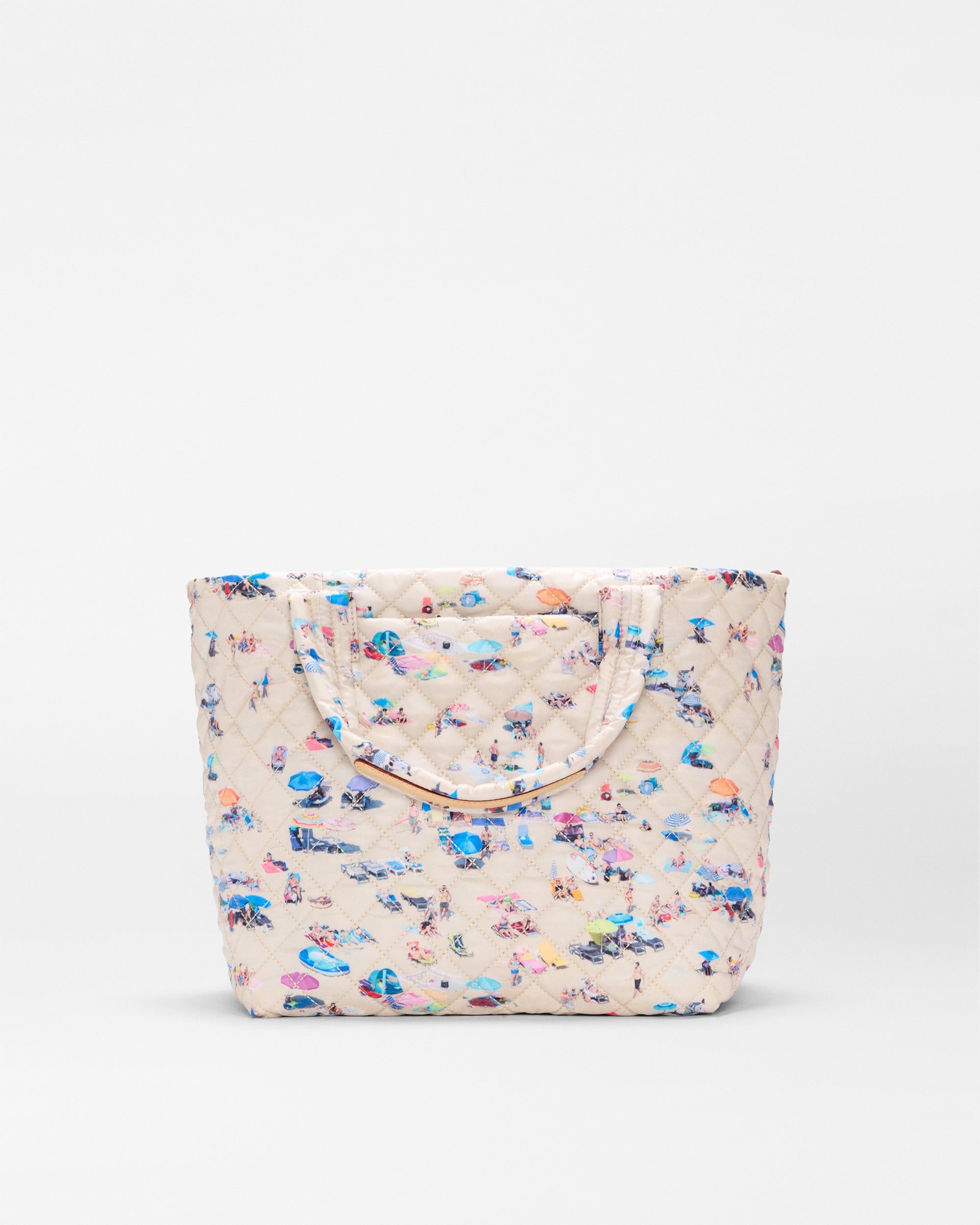 Dede Beach Print Small Metro Tote Deluxe - Image 3