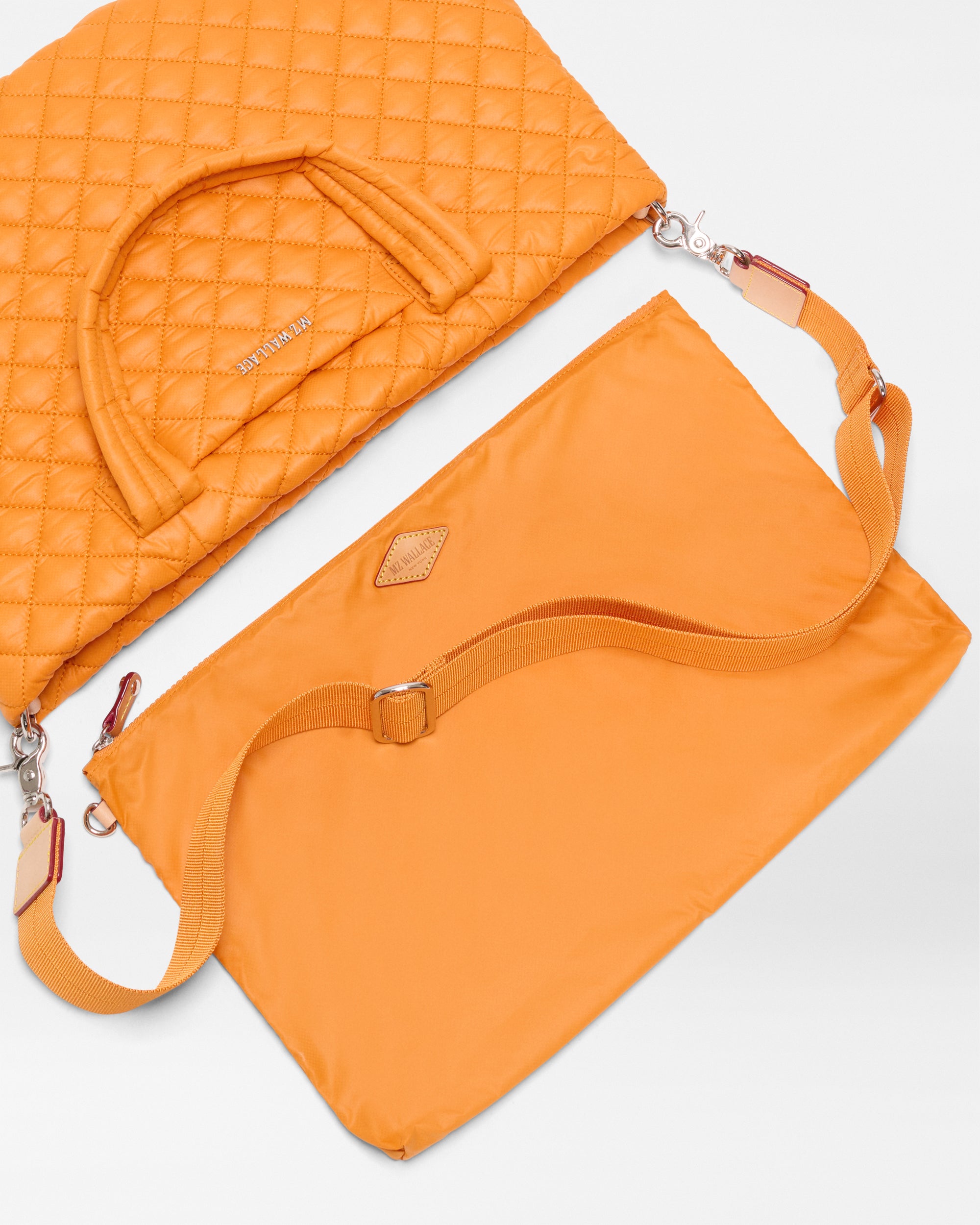 Sunset Orange Small Metro Tote Deluxe - Image 4