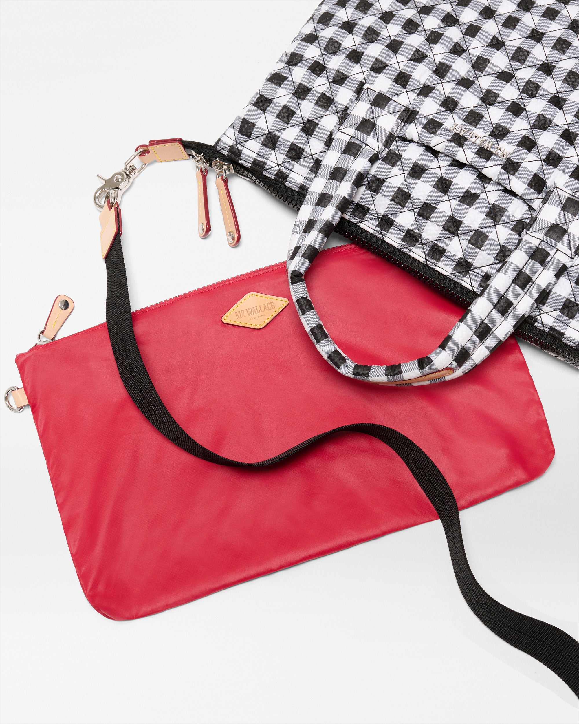 Black/White Gingham Small Sutton Deluxe - Image 5