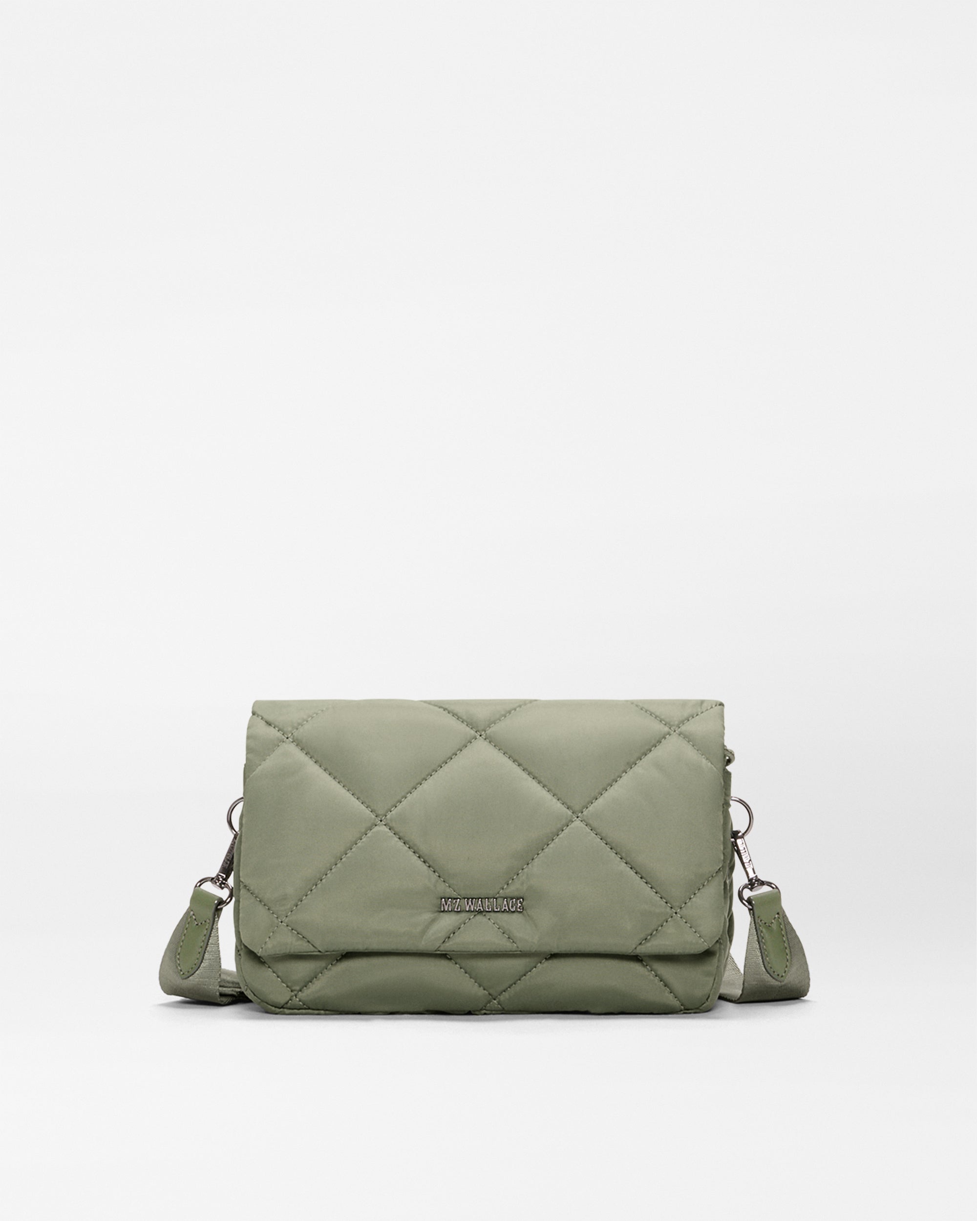 Agave Green Madison Flap Crossbody
