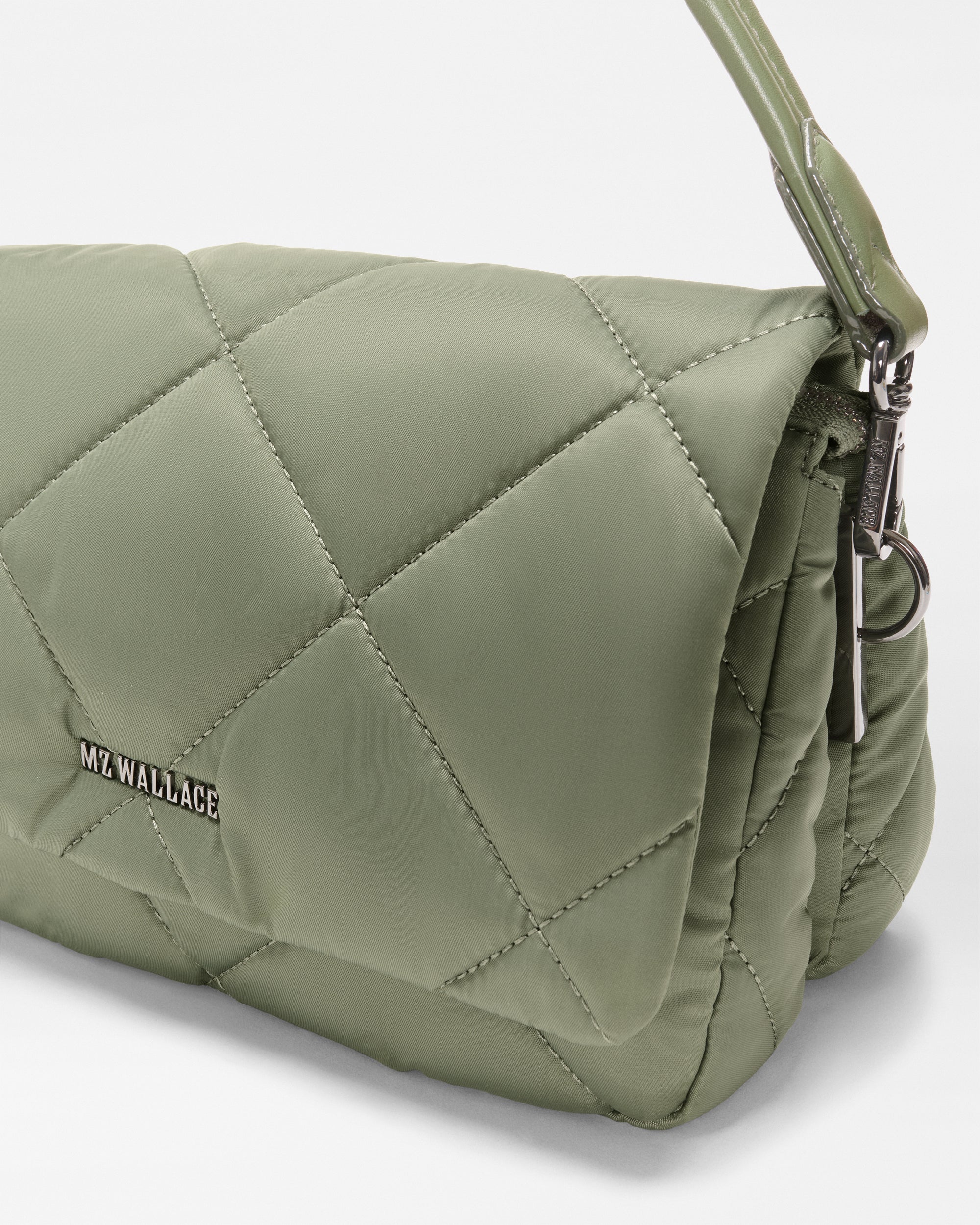 Agave Green Madison Flap Crossbody - Image 3