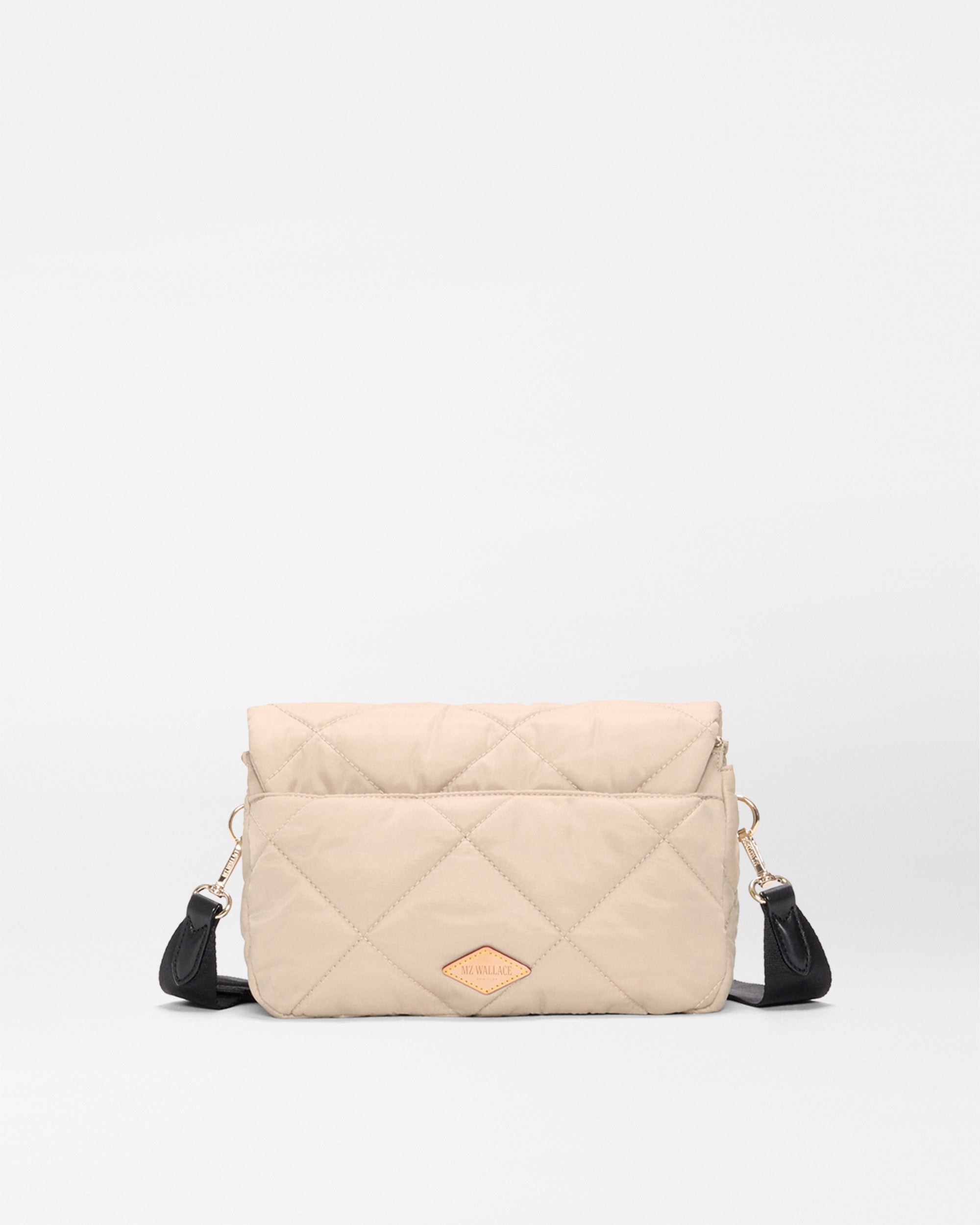 Buff/Black Madison Flap Crossbody - Image 3