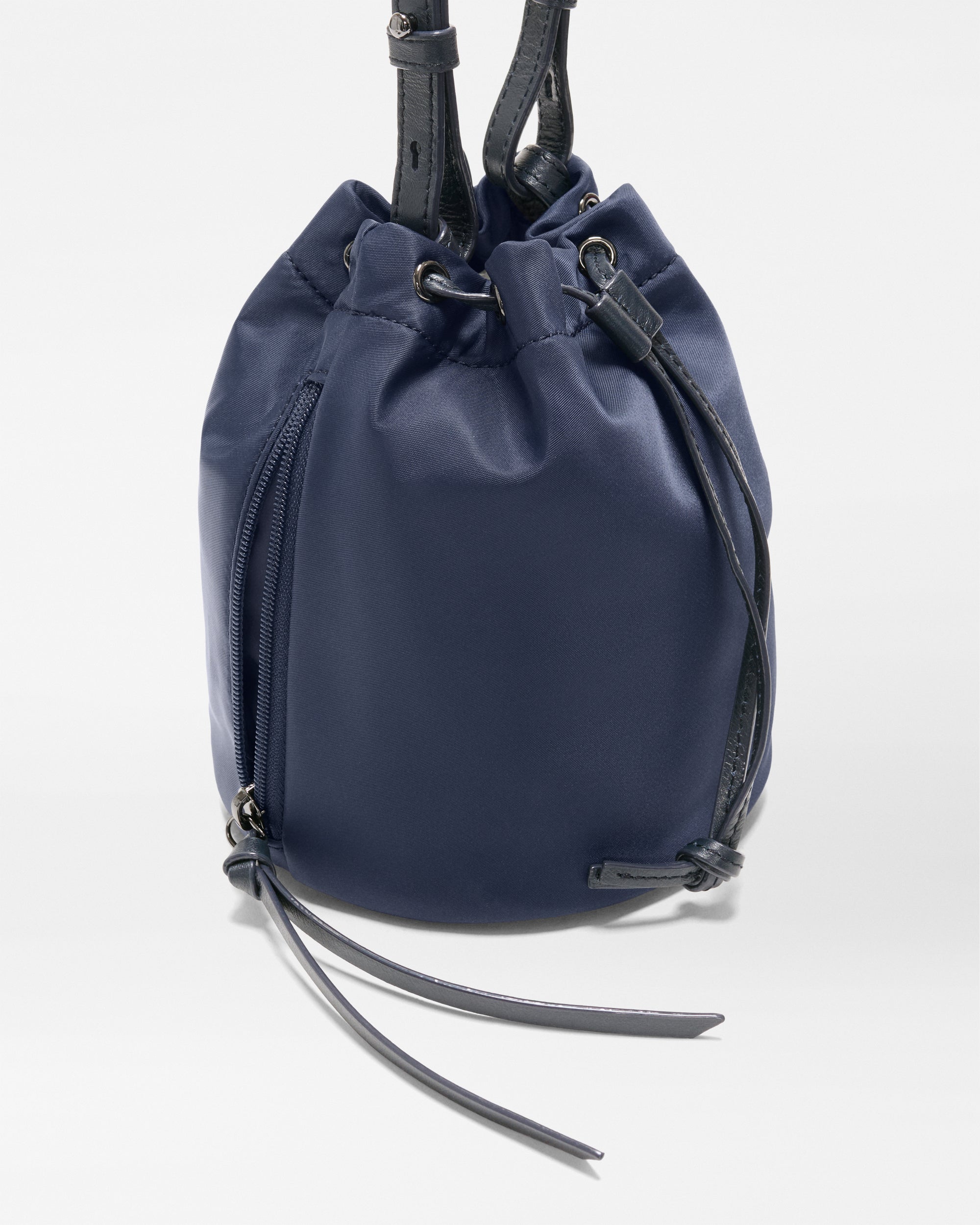 Navy Waverly Bucket Bag - Image 3