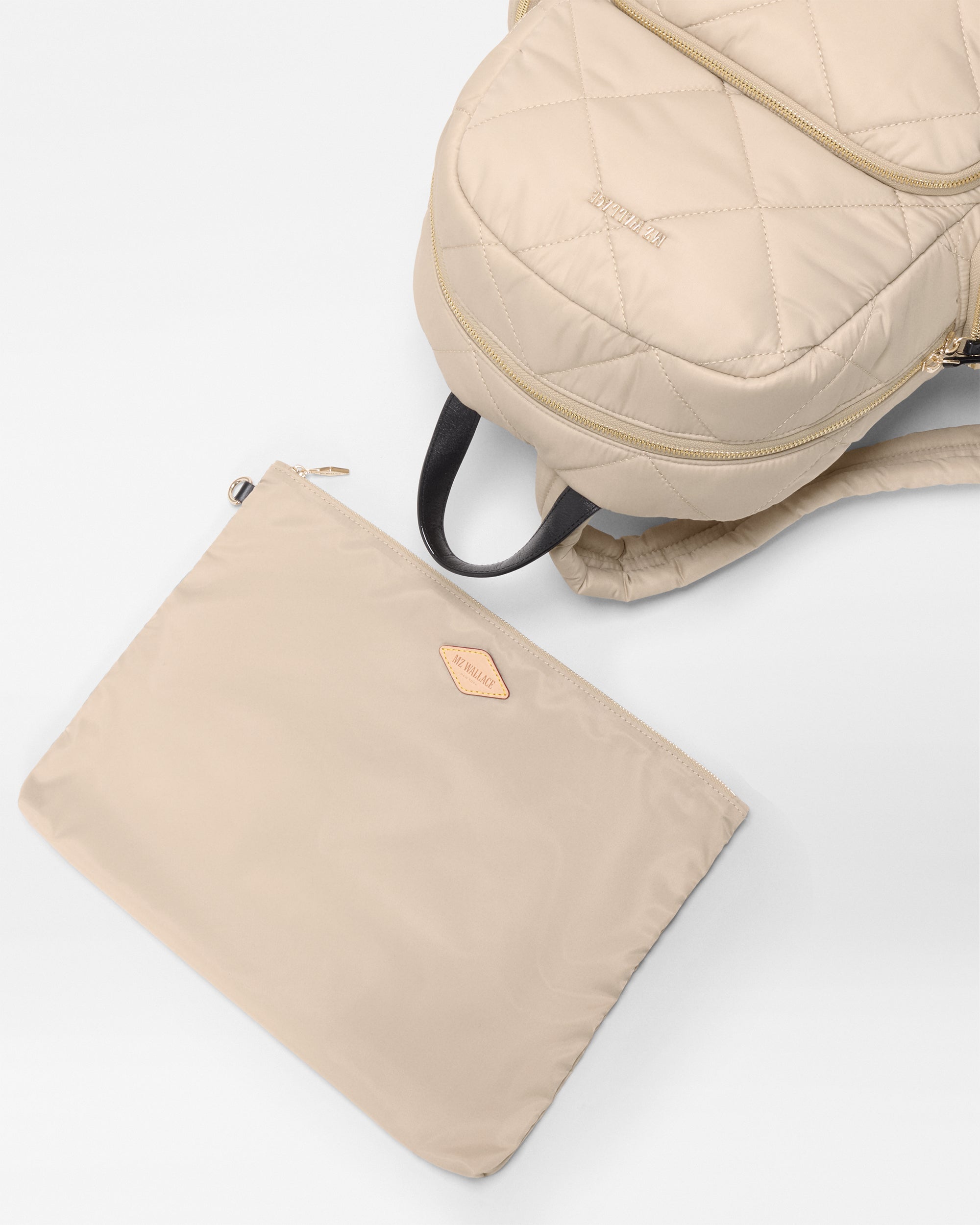 Buff/Black Madison Backpack - Image 5