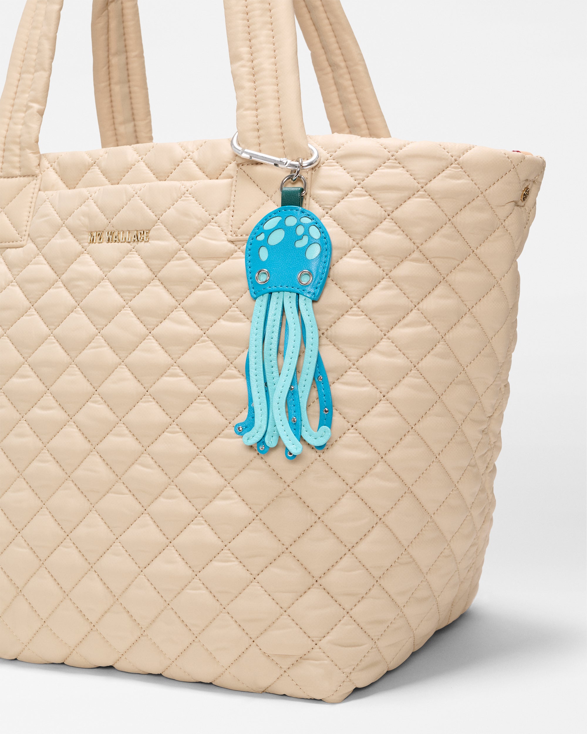 Multi Leather Octopus Charm - Image 2