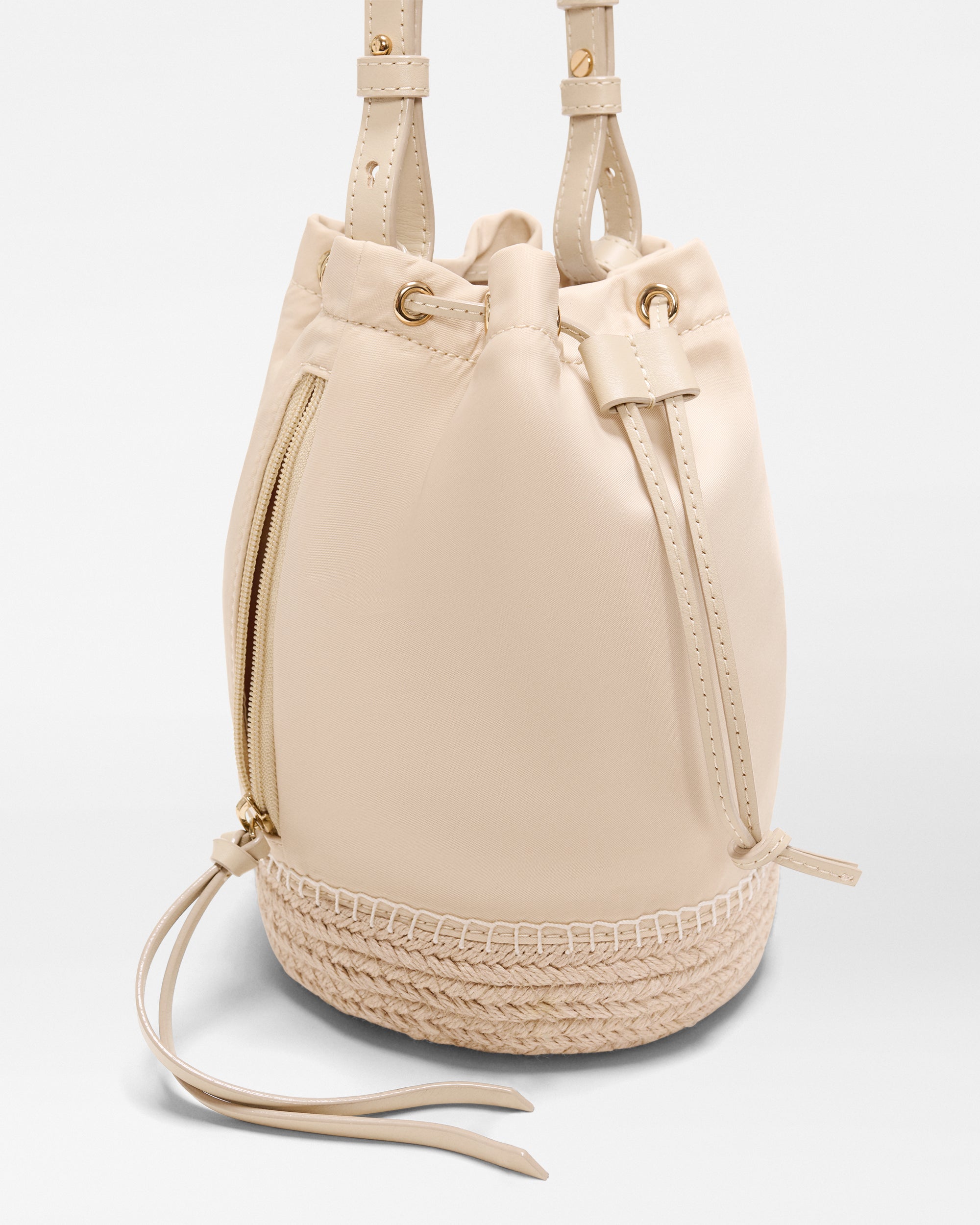 Sand Waverly Espadrille Bucket Bag - Image 3