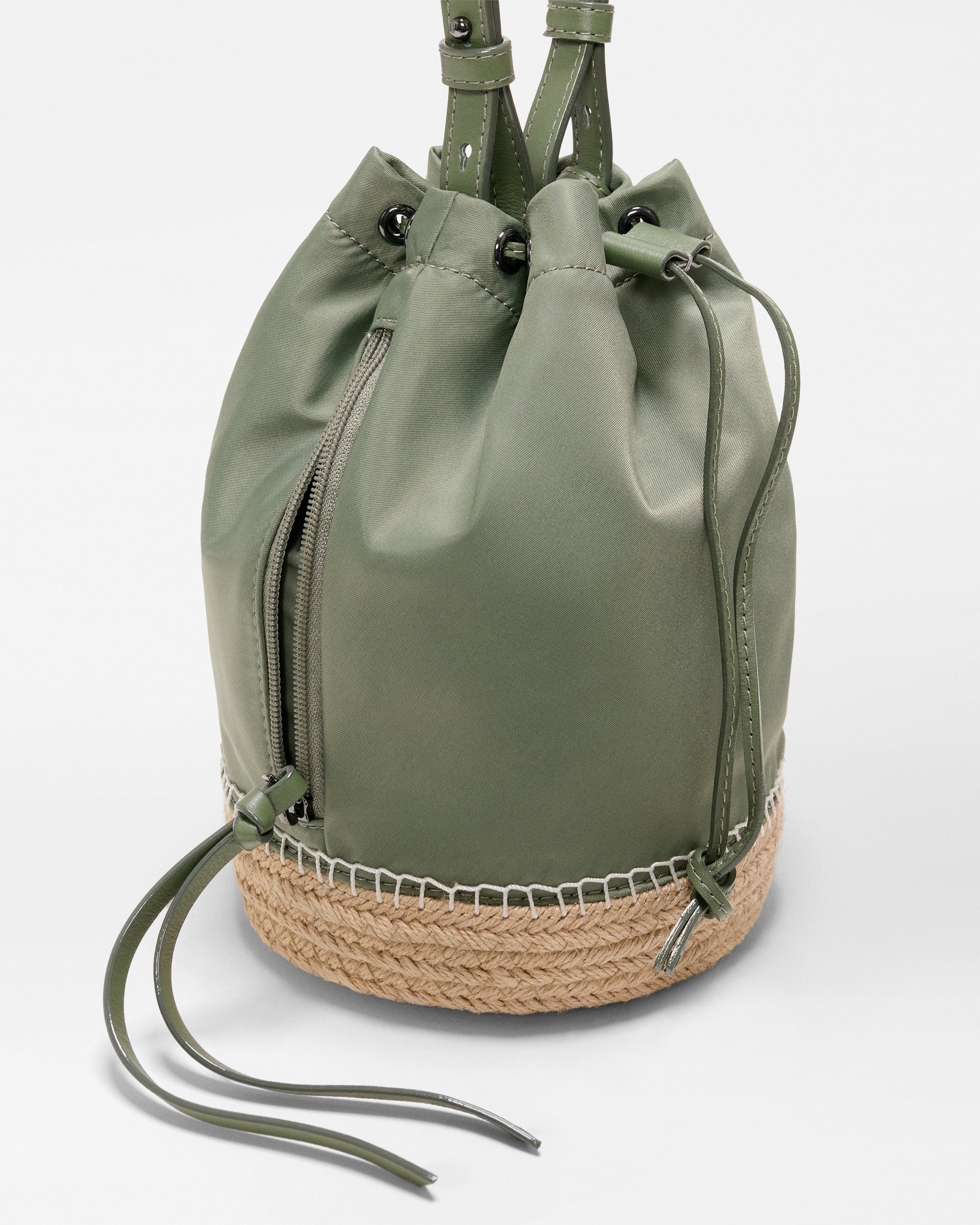 Agave Green Waverly Espadrille Bucket Bag - Image 3