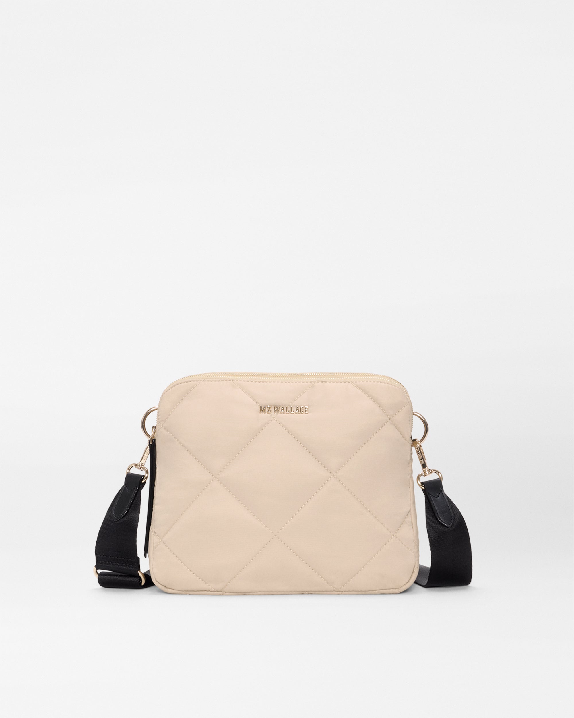 Buff/Black Madison Crossbody