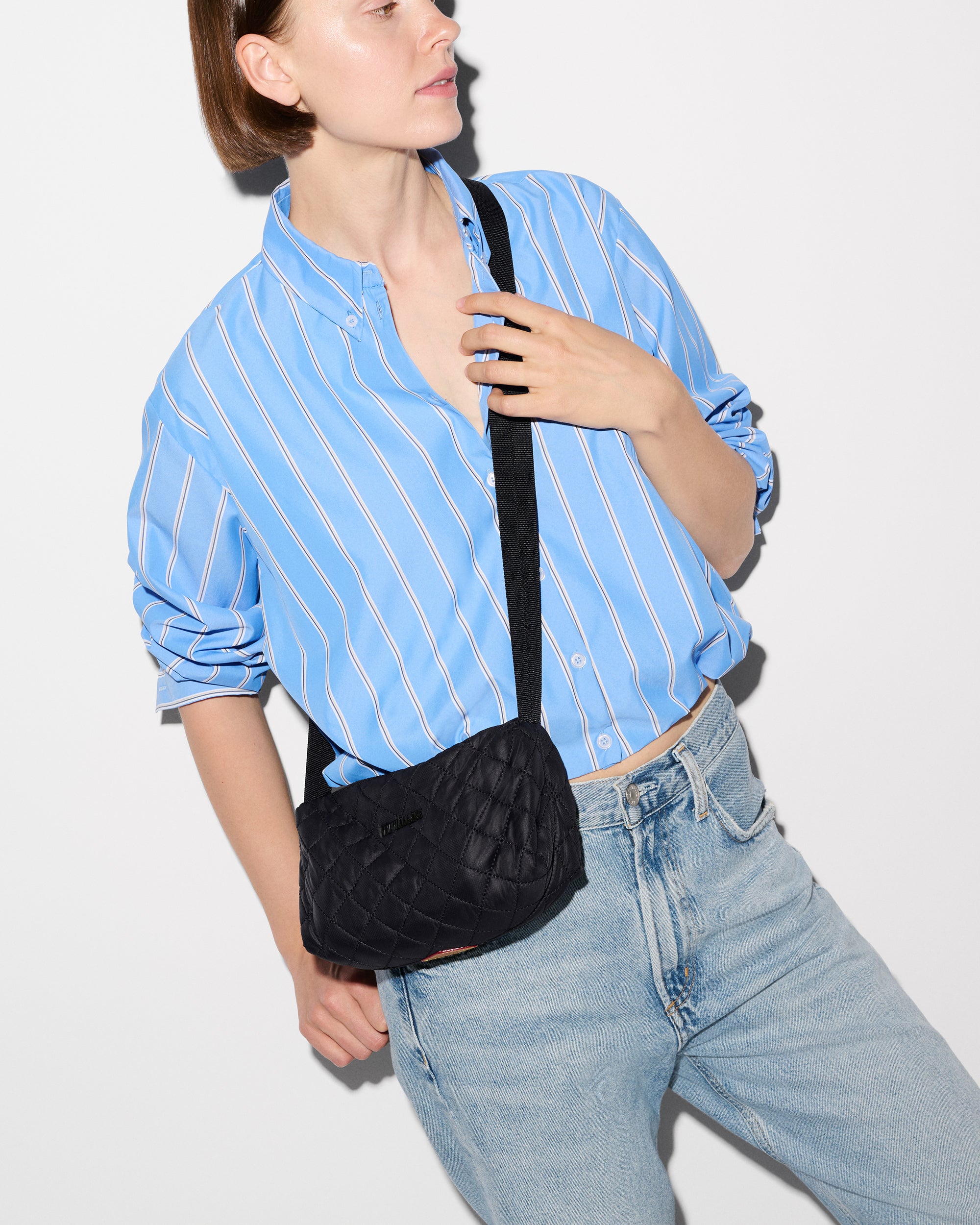 Black Metro East West Crossbody - Image 5