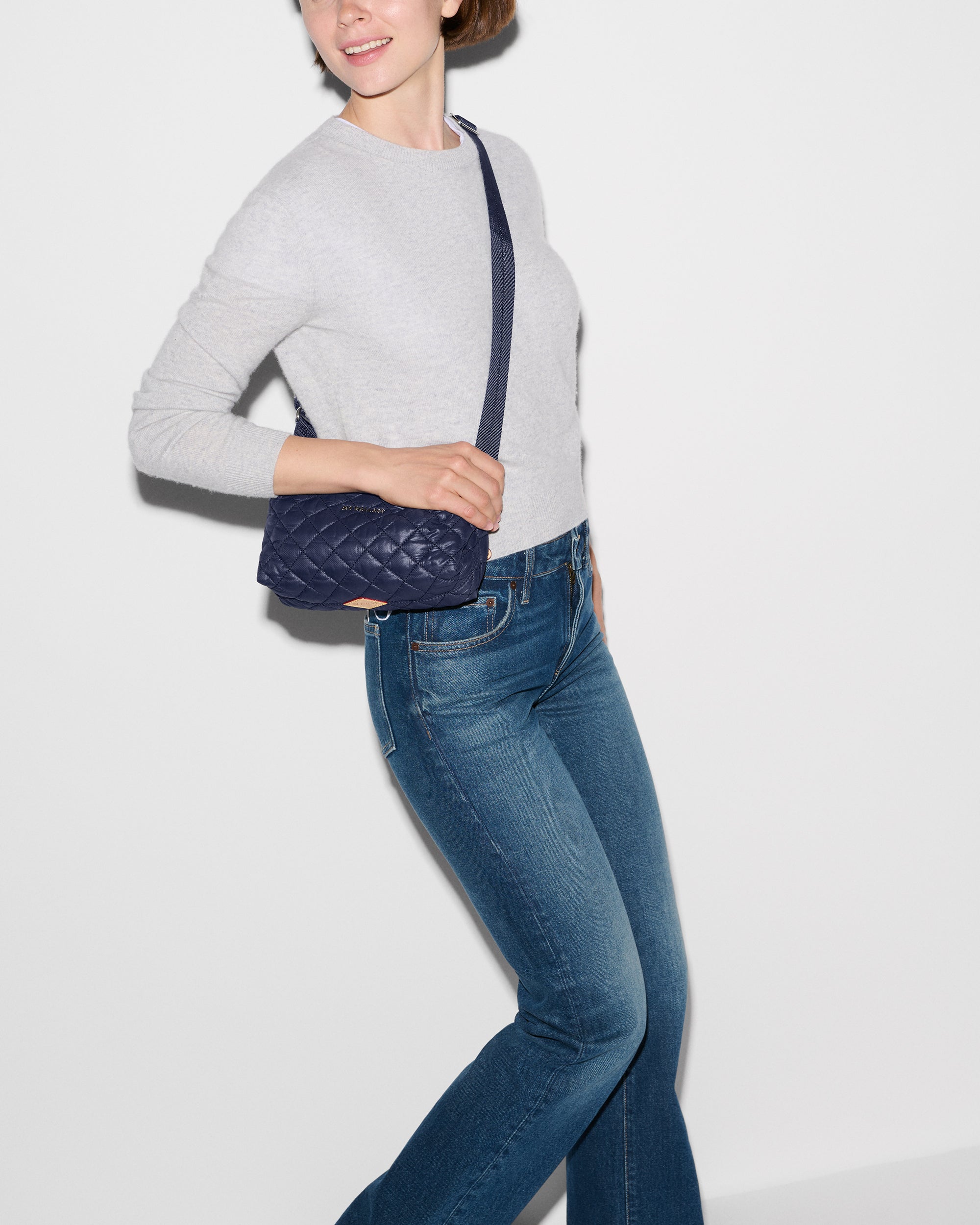 Navy Metro East West Crossbody - Image 2