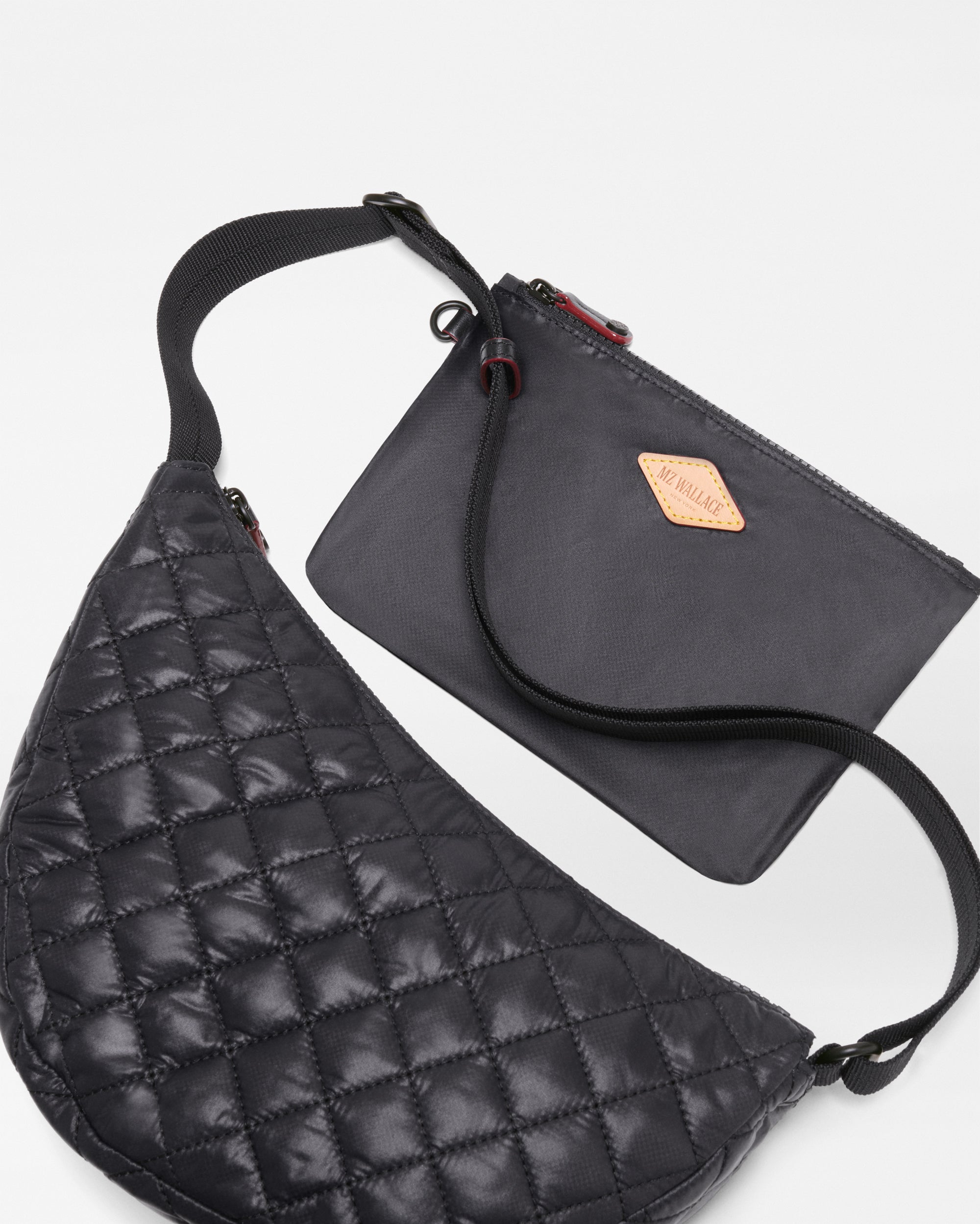 Black Small Metro Smile Bag - Image 5