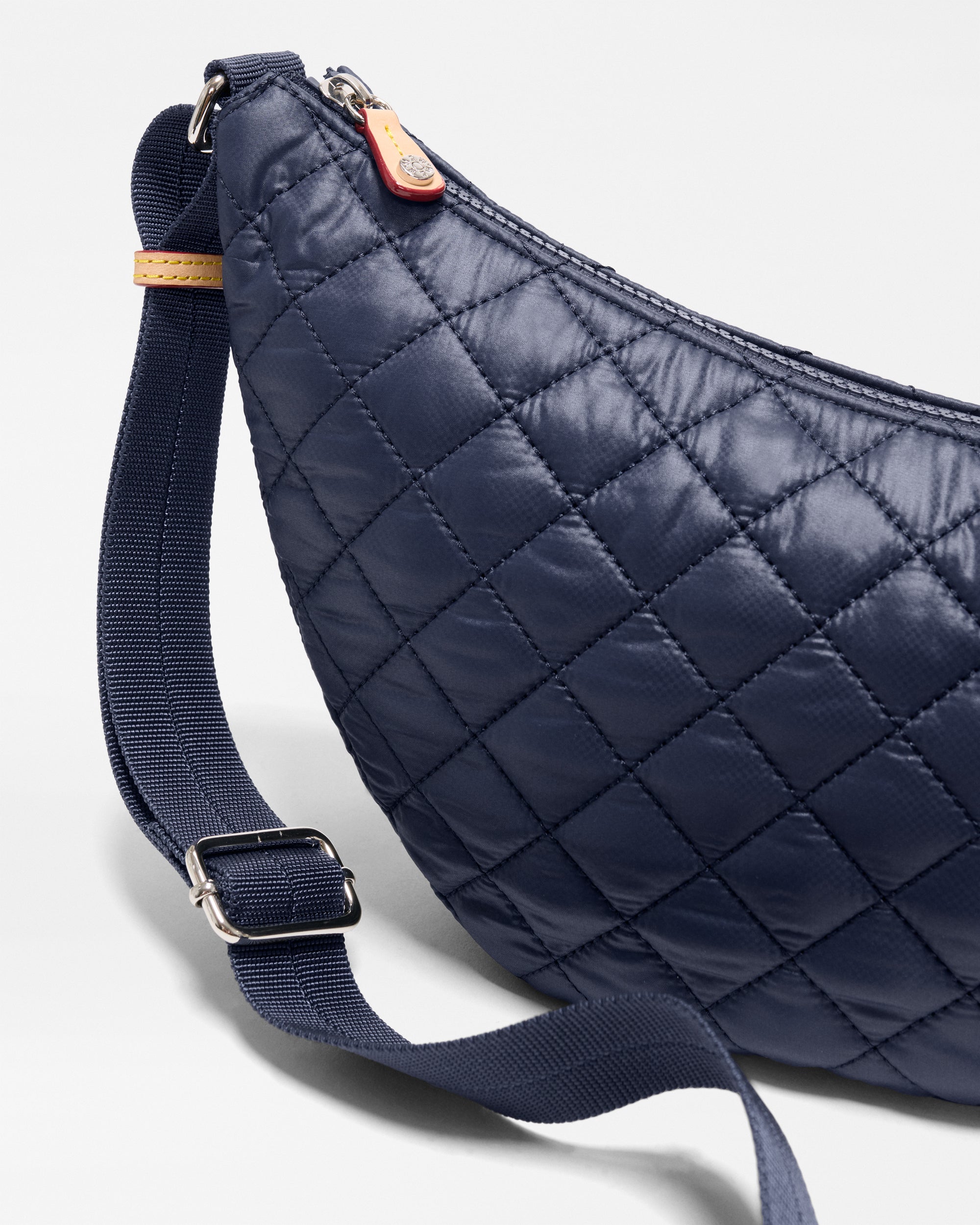 Navy Small Metro Smile Bag - Image 3