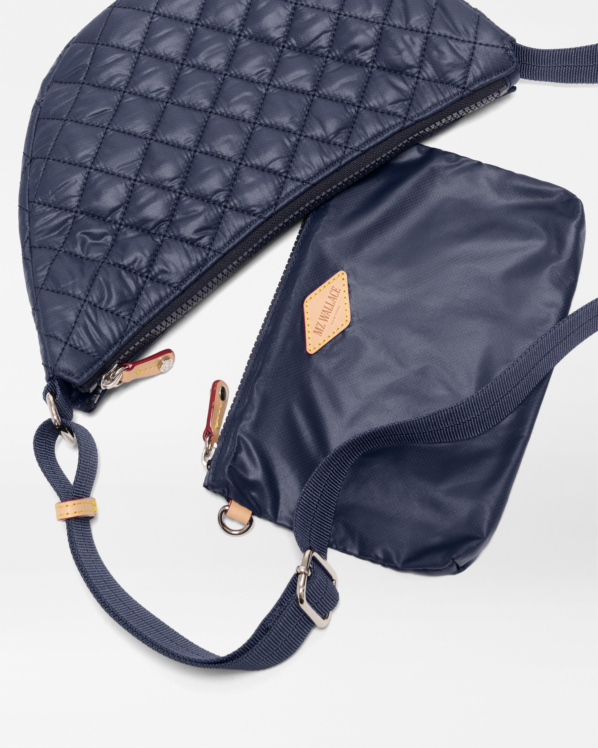 Navy Small Metro Smile Bag - Image 4