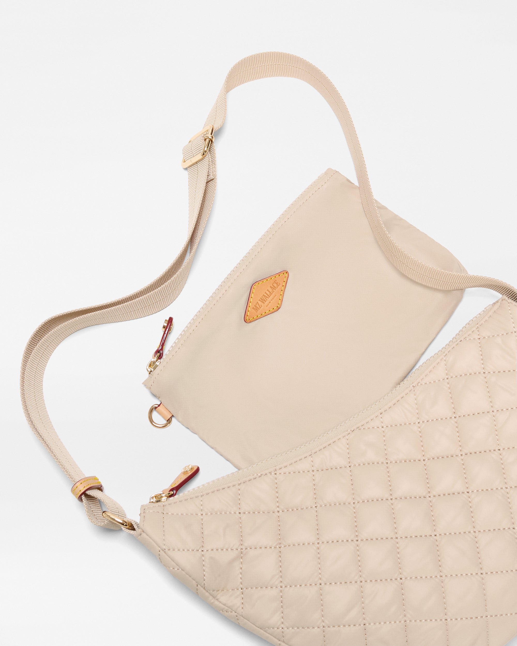 Sand Small Metro Smile Bag - Image 5