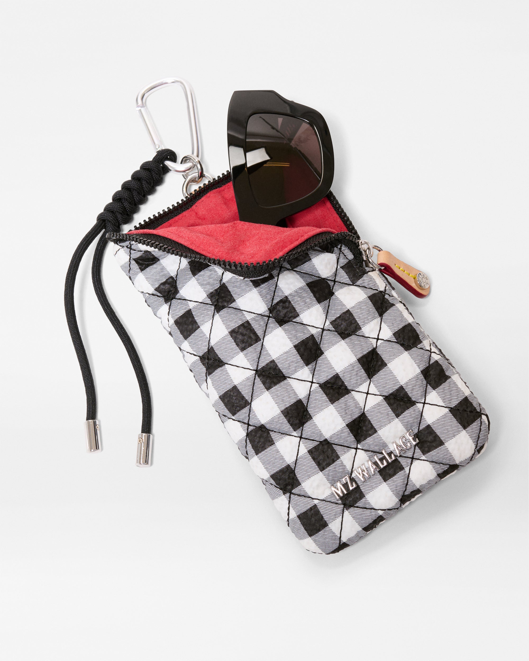 Black/White Gingham Sunnies Case