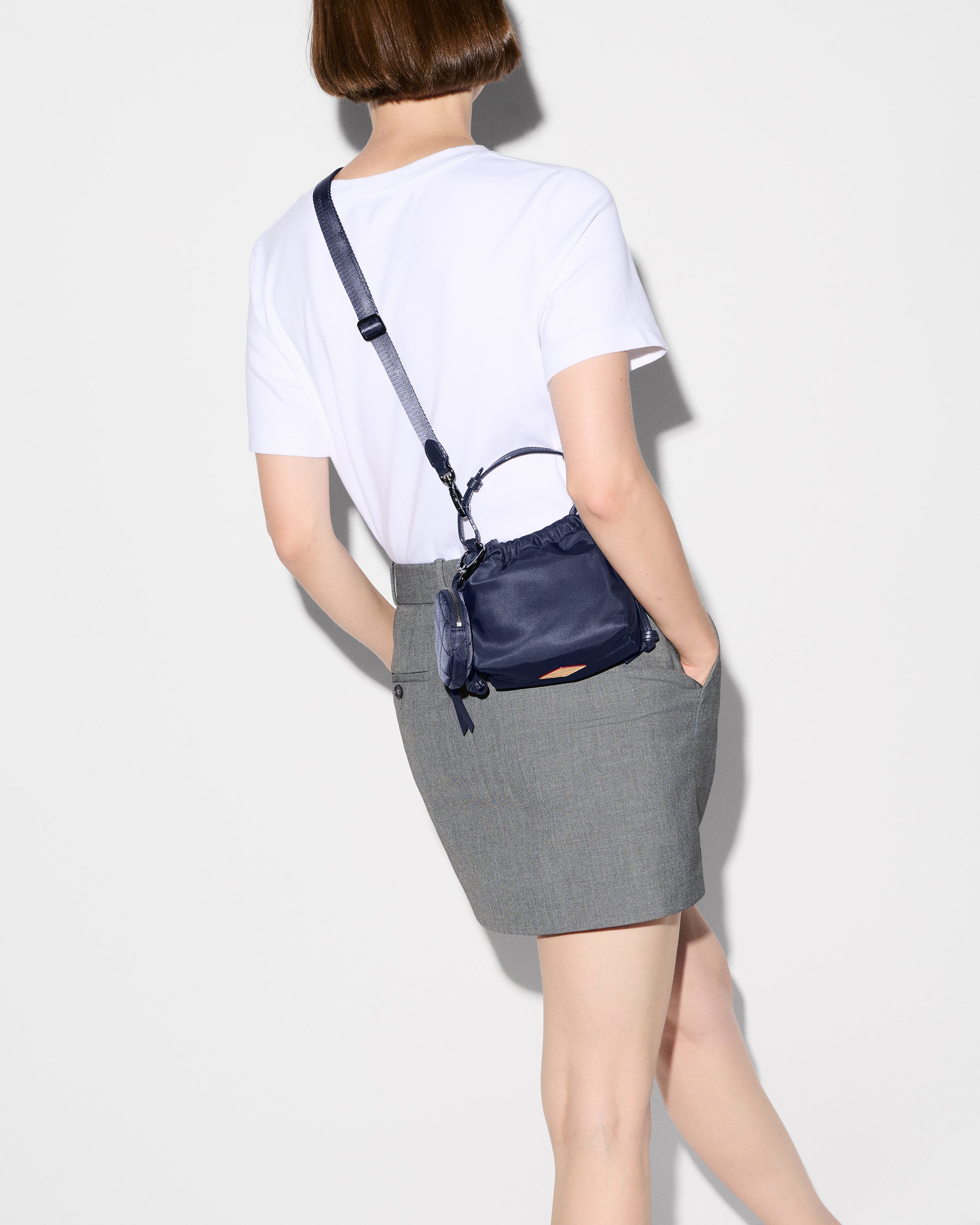 Navy Waverly Bebe Tote - Image 5