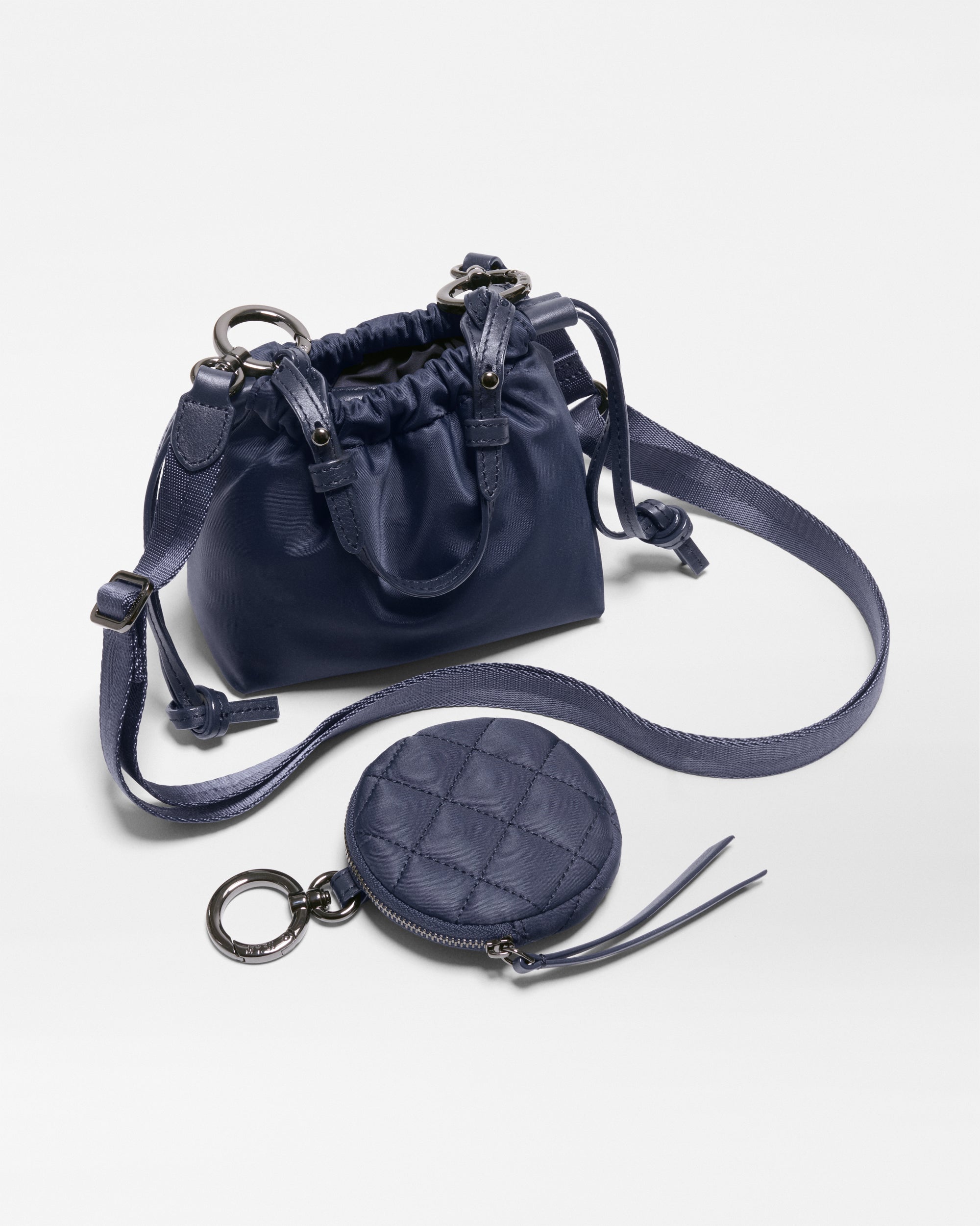 Navy Waverly Bebe Tote - Image 4