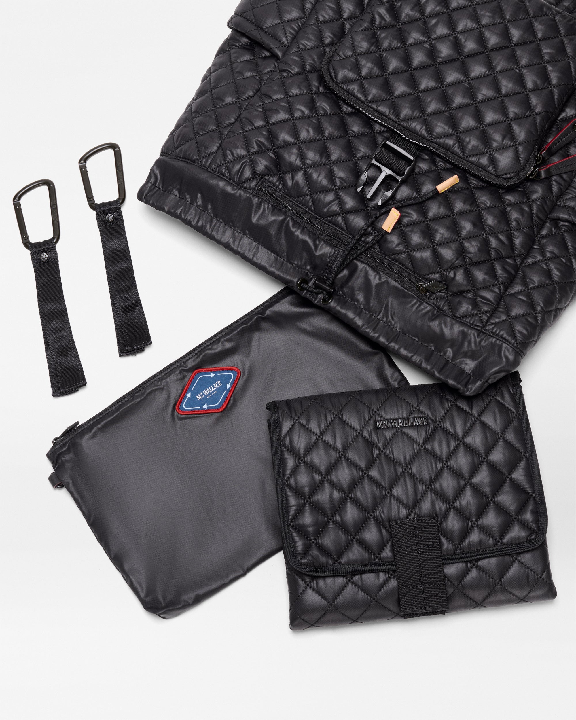 Black Metro Diaper Backpack - Image 7
