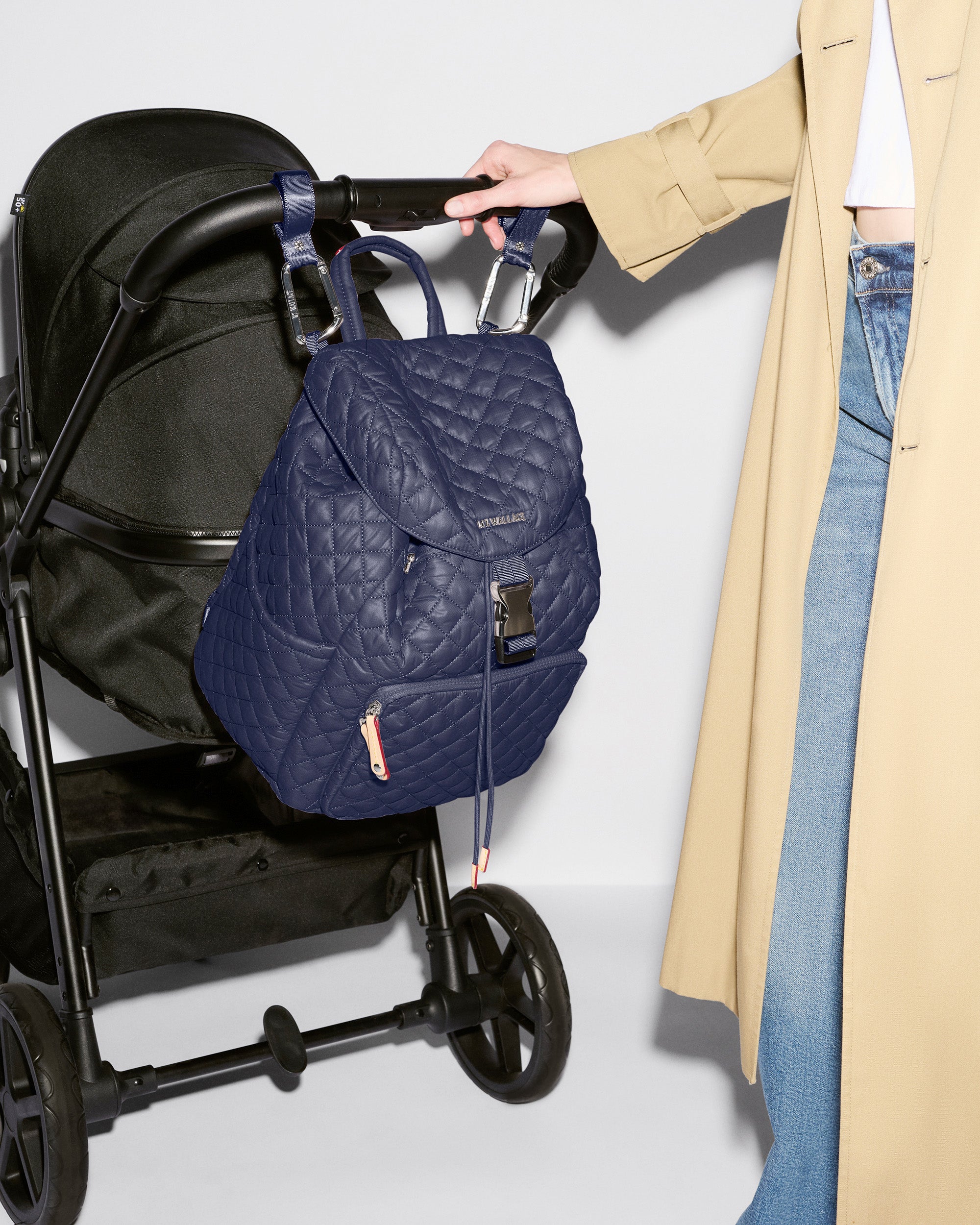 Navy Metro Diaper Backpack - Image 4