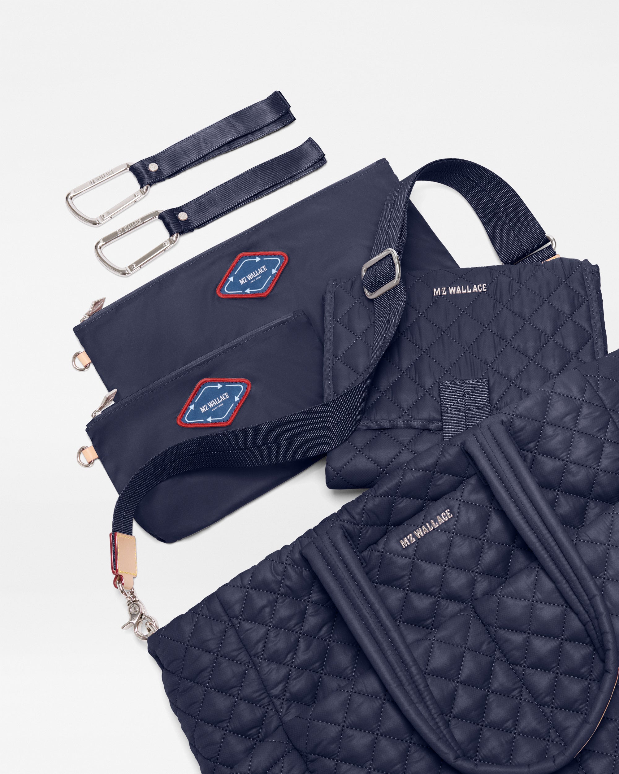 Navy Metro Diaper Tote - Image 7