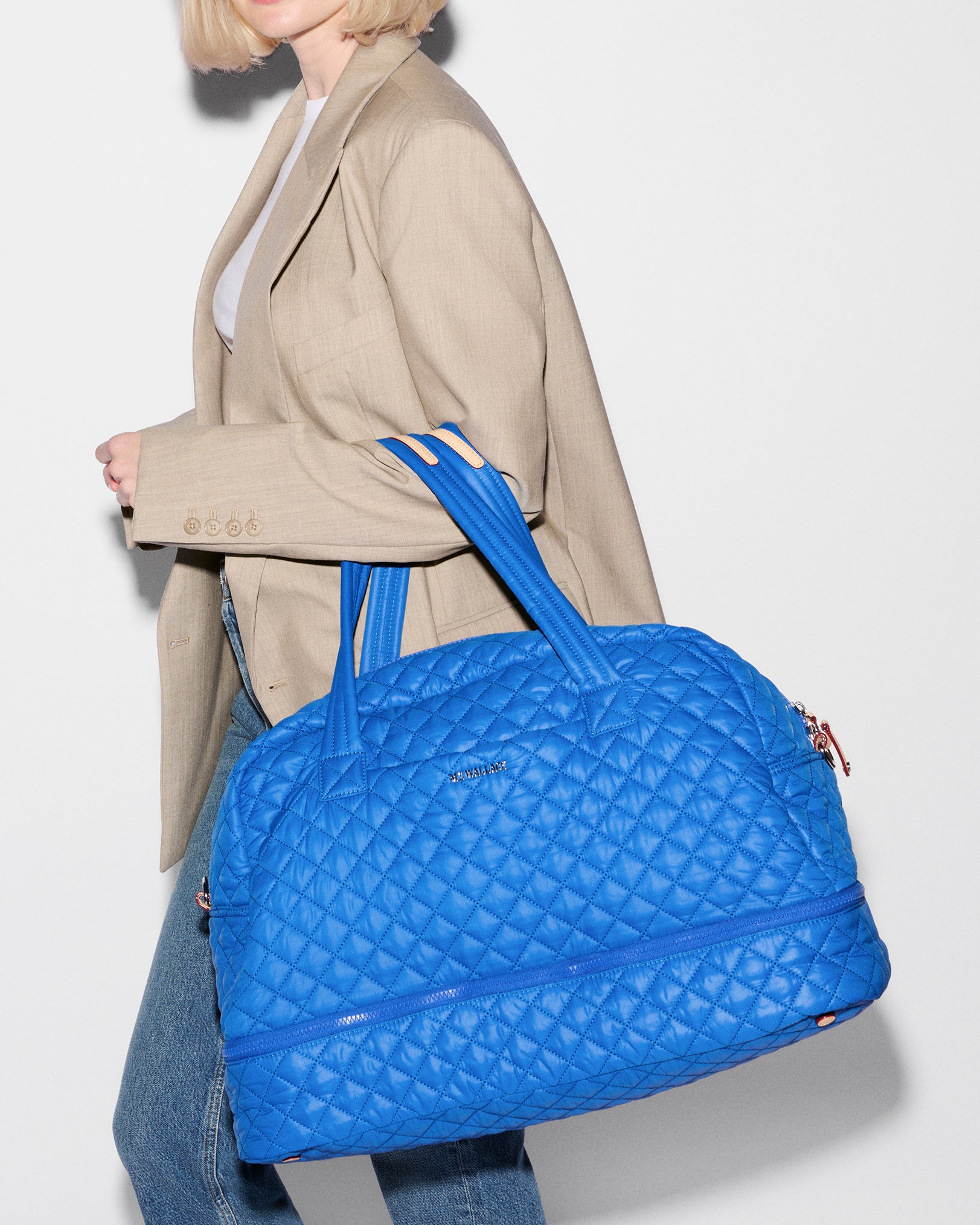 Surf Blue Jim Overnight Duffel - Image 2